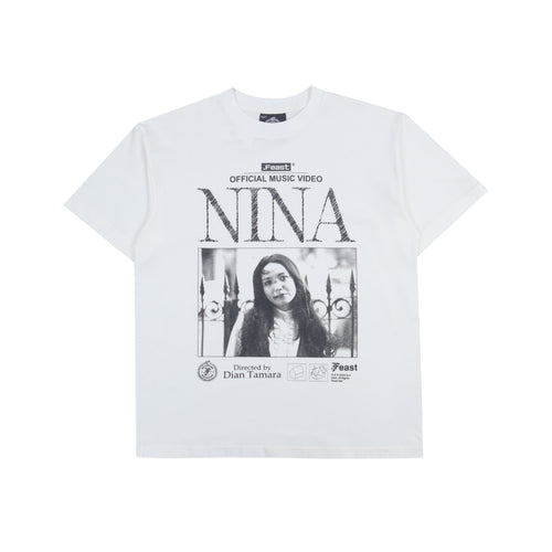 .Feast - Nina MV - T-shirt - Broken White