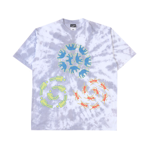 .Feast - Gajah Semut Manusia Tie Dye - T-shirt - White