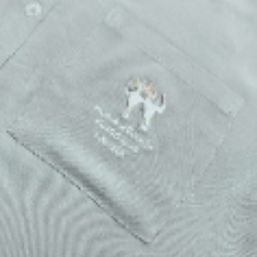 KITC - Kemeja Boxy Grey (Pinggang)