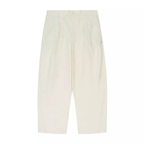 NOM - Two Tucked Barrel Pants Cream