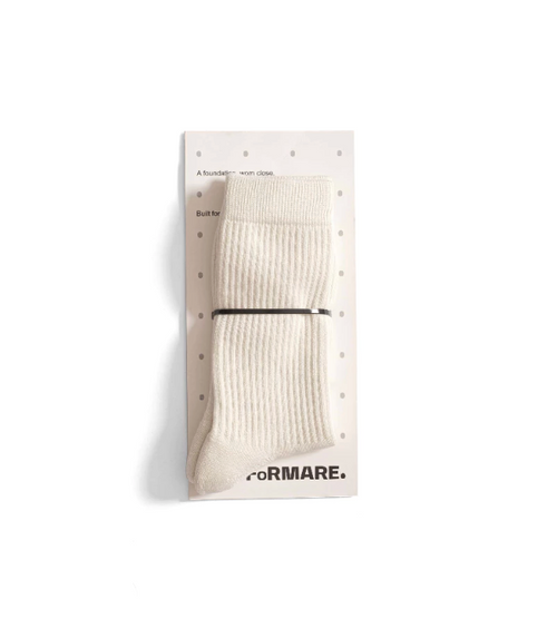 Formare - Daily Socks - White