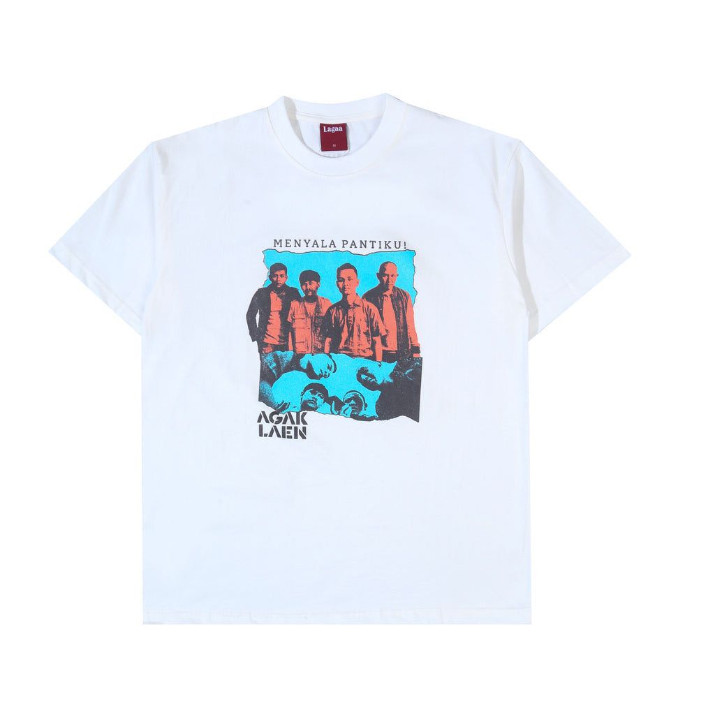 Lagaa - Agak Laen 2 - T-shirt - Broken White