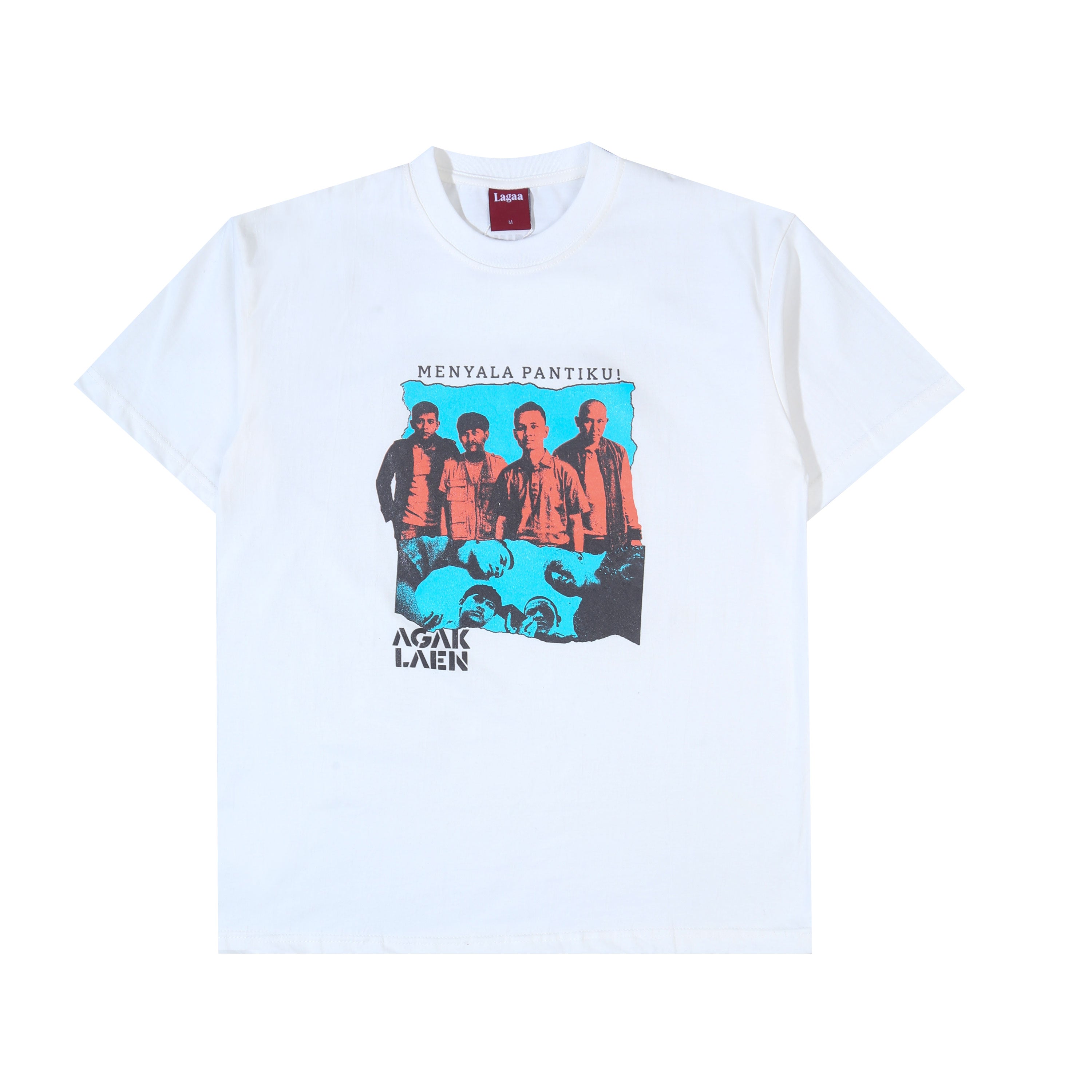 Lagaa - Agak Laen 2 - T-shirt - Broken White