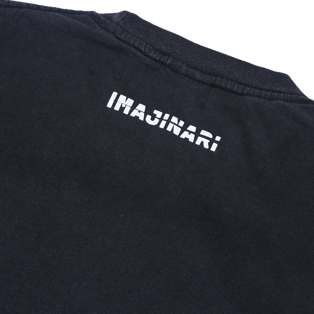 Lagaa - Agak Laen 2 Bleached Longsleeve - T-shirt - Black
