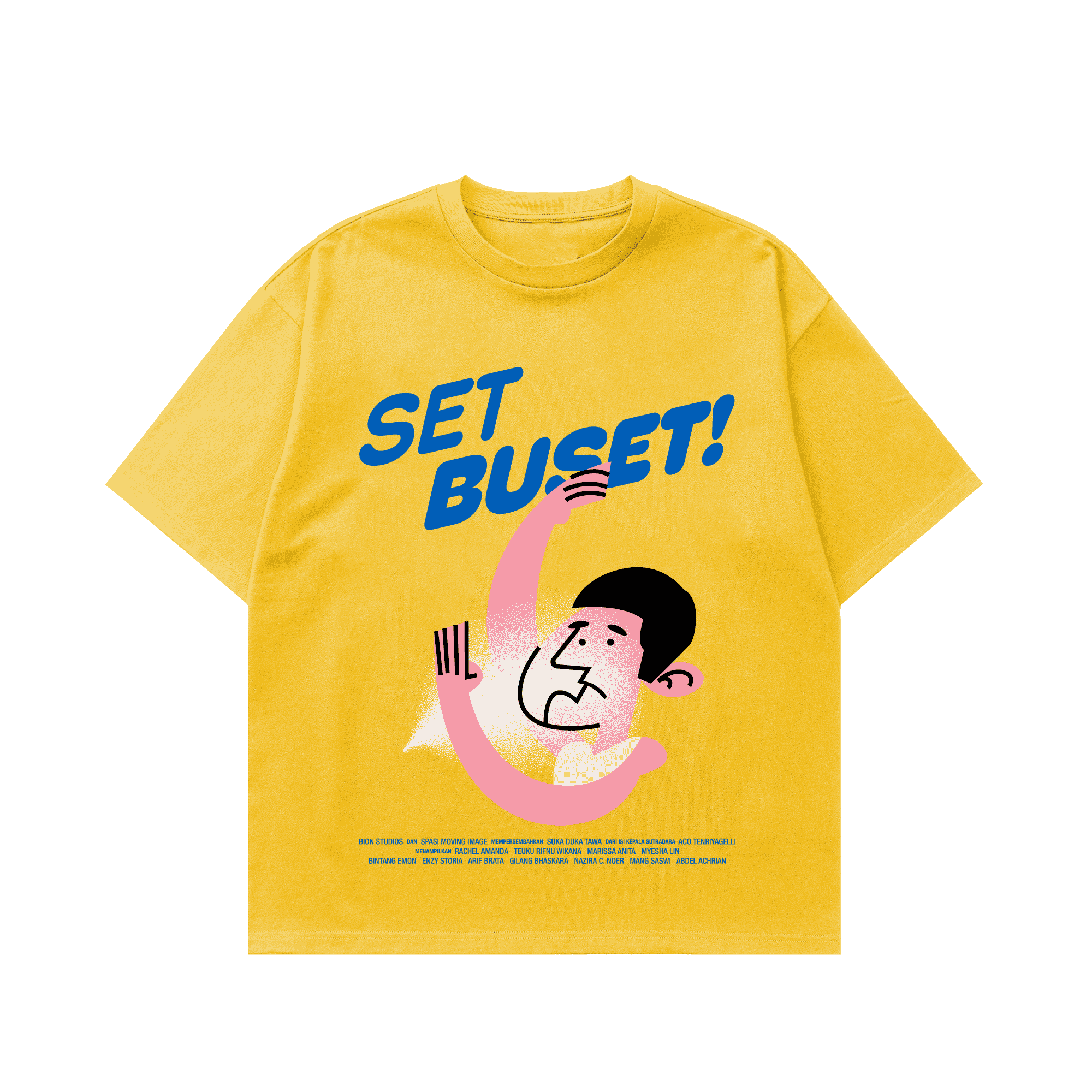 Lagaa - Suka Duka Tawa - T-shirt - Yellow