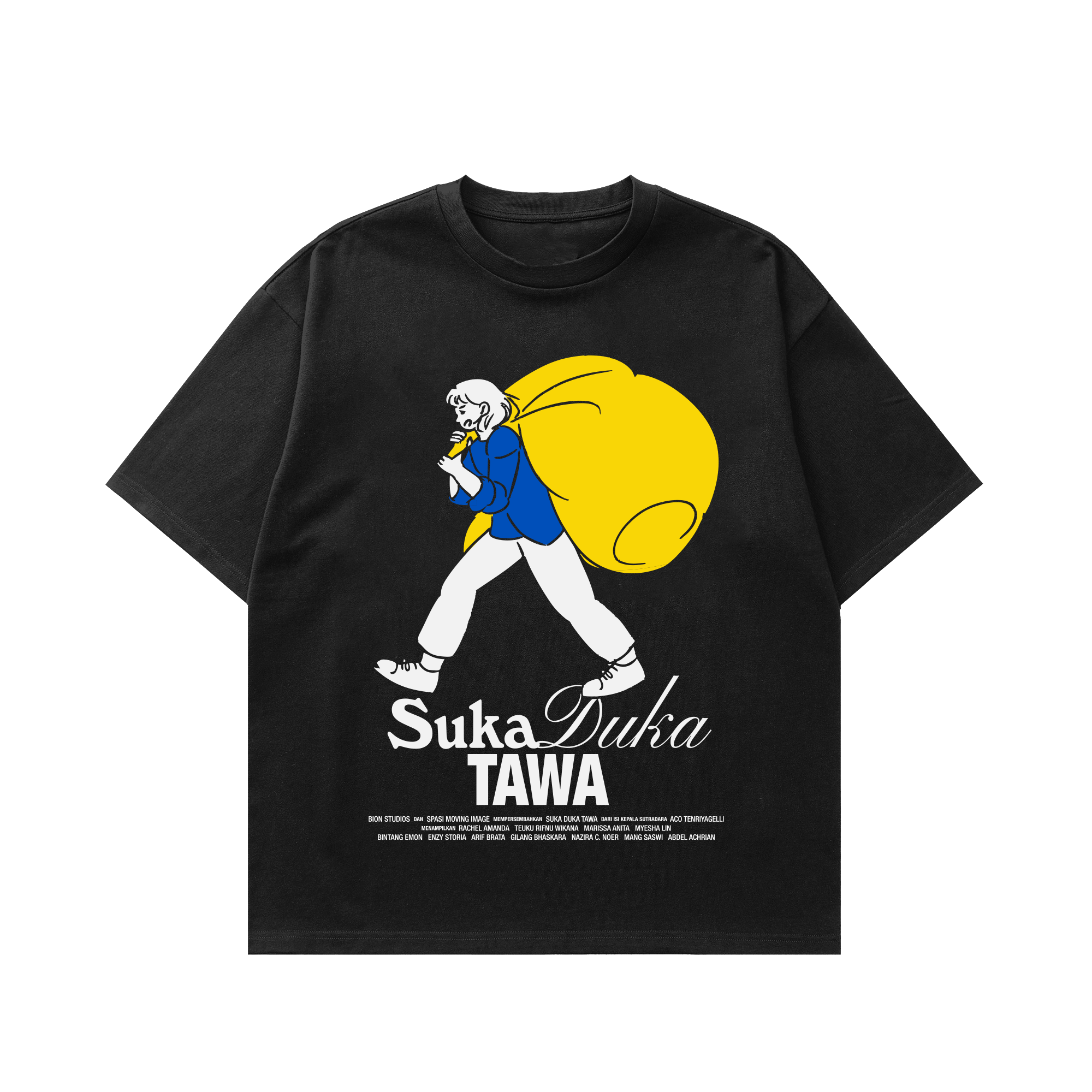 Lagaa - Suka Duka Tawa - T-shirt - Black
