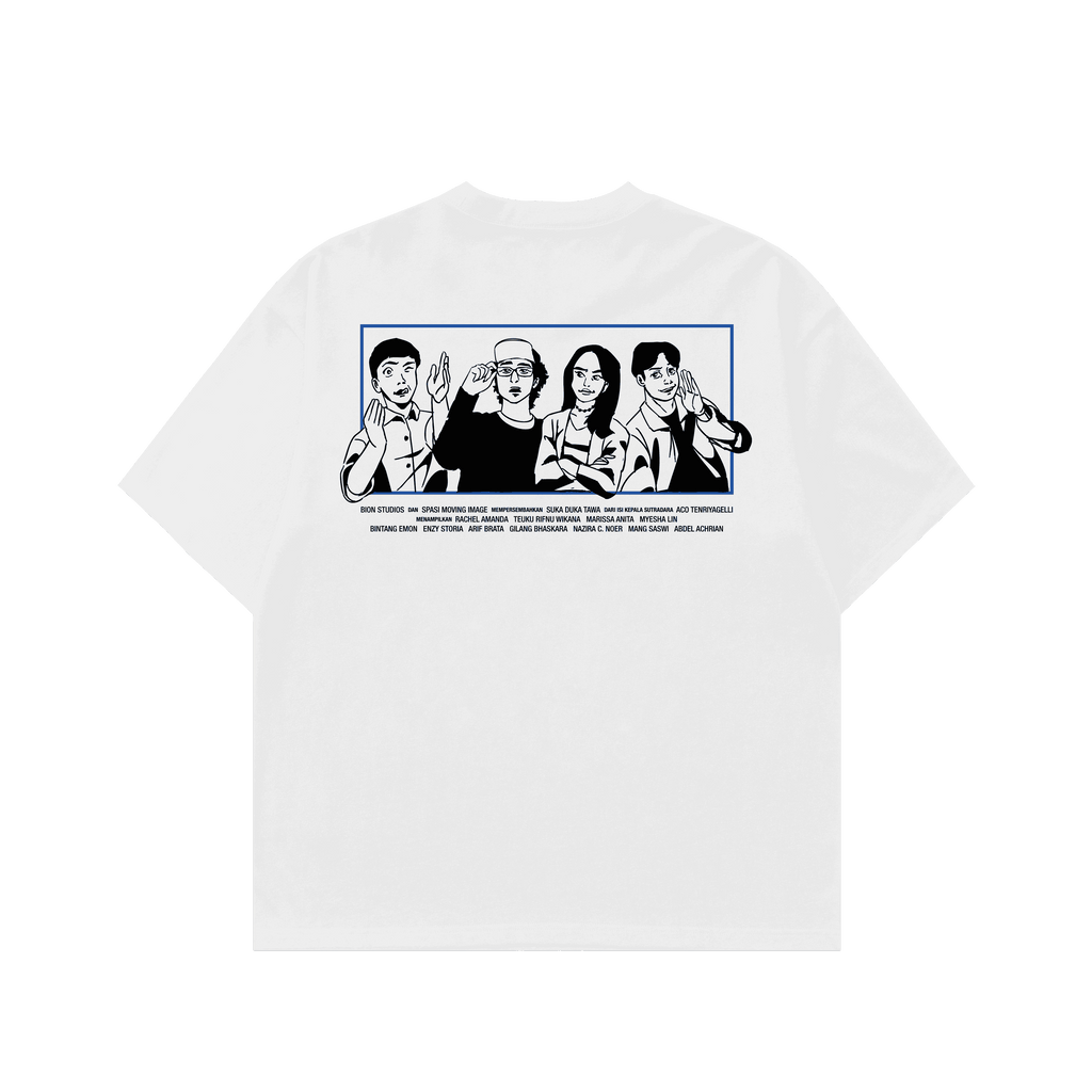 Lagaa - Suka Duka Tawa - T-shirt - White