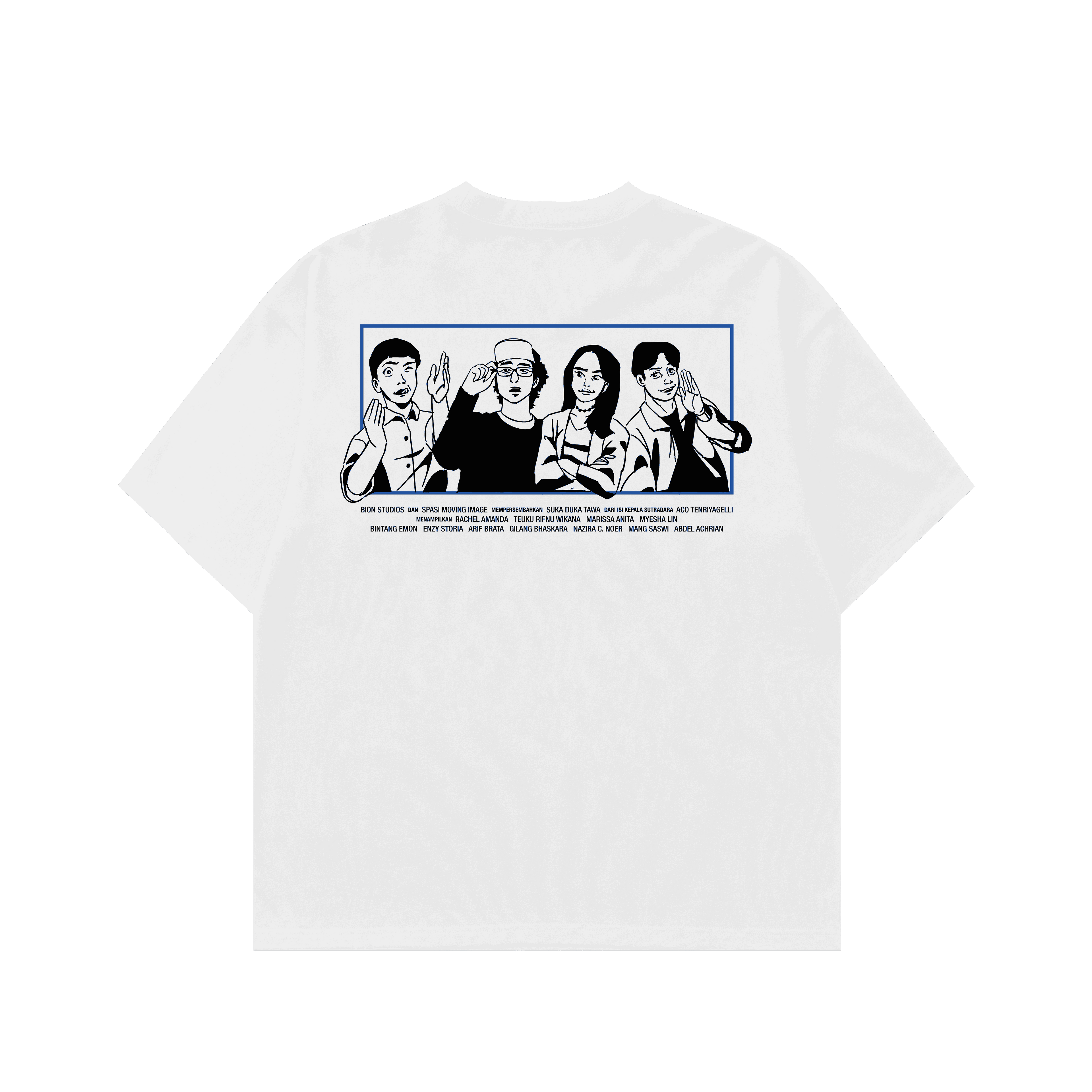 Lagaa - Suka Duka Tawa - T-shirt - White
