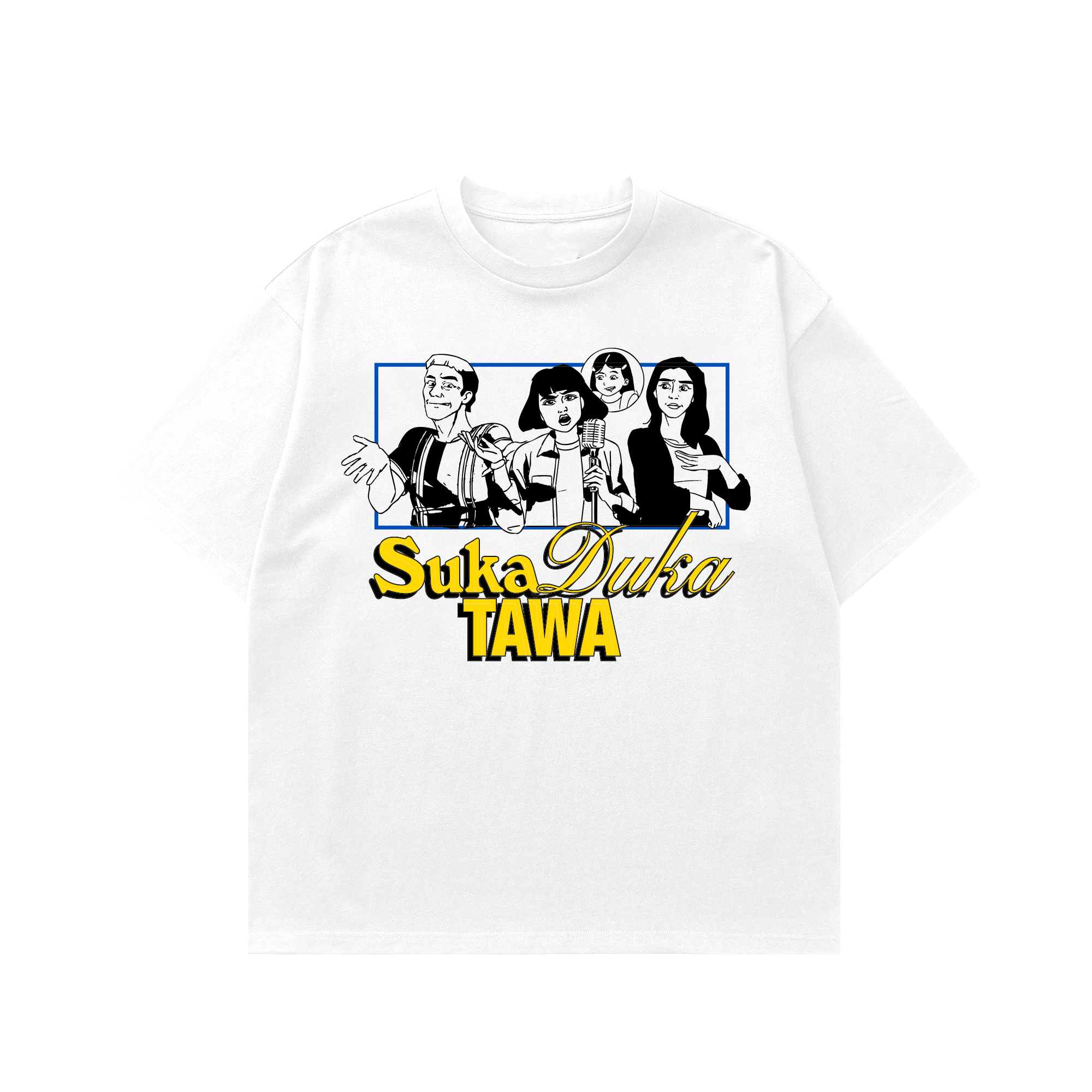 Lagaa - Suka Duka Tawa - T-shirt - White