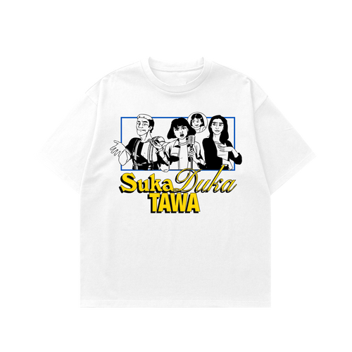 Lagaa - Suka Duka Tawa - T-shirt - White