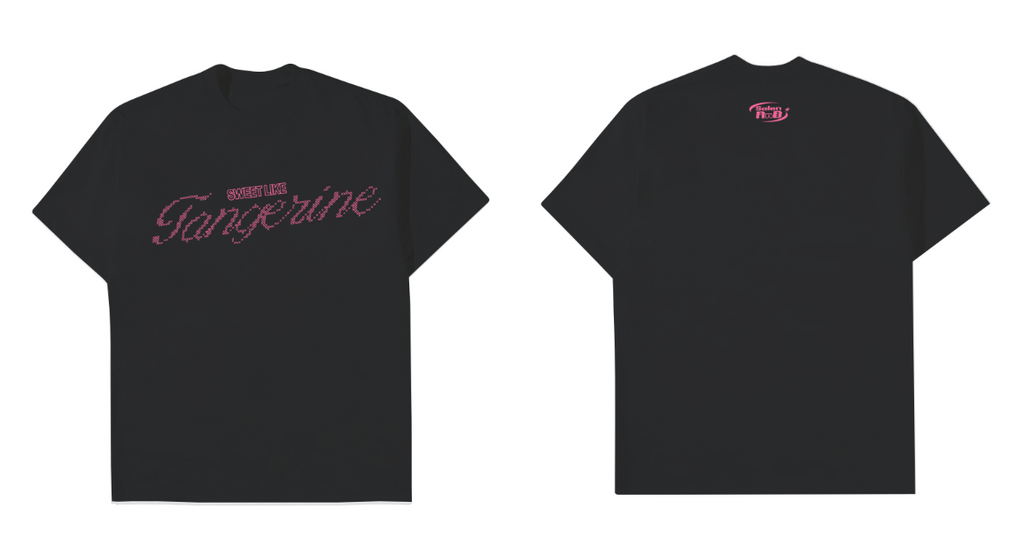 Salon RnB - Tangerine - T-Shirt - Regular Tee - Black