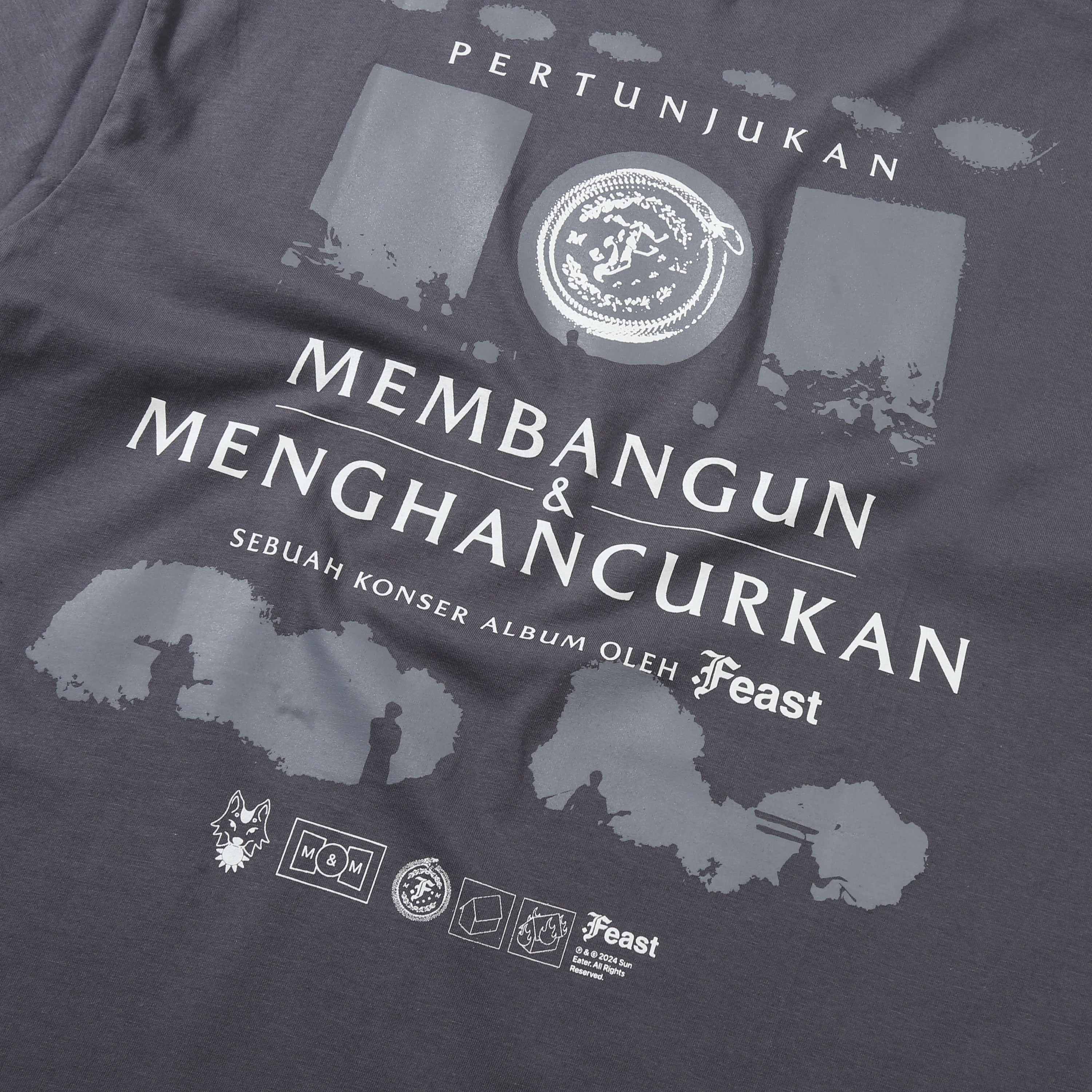 .Feast - M&M Showcase Malaysia 2026 - T-shirt - Ash Grey