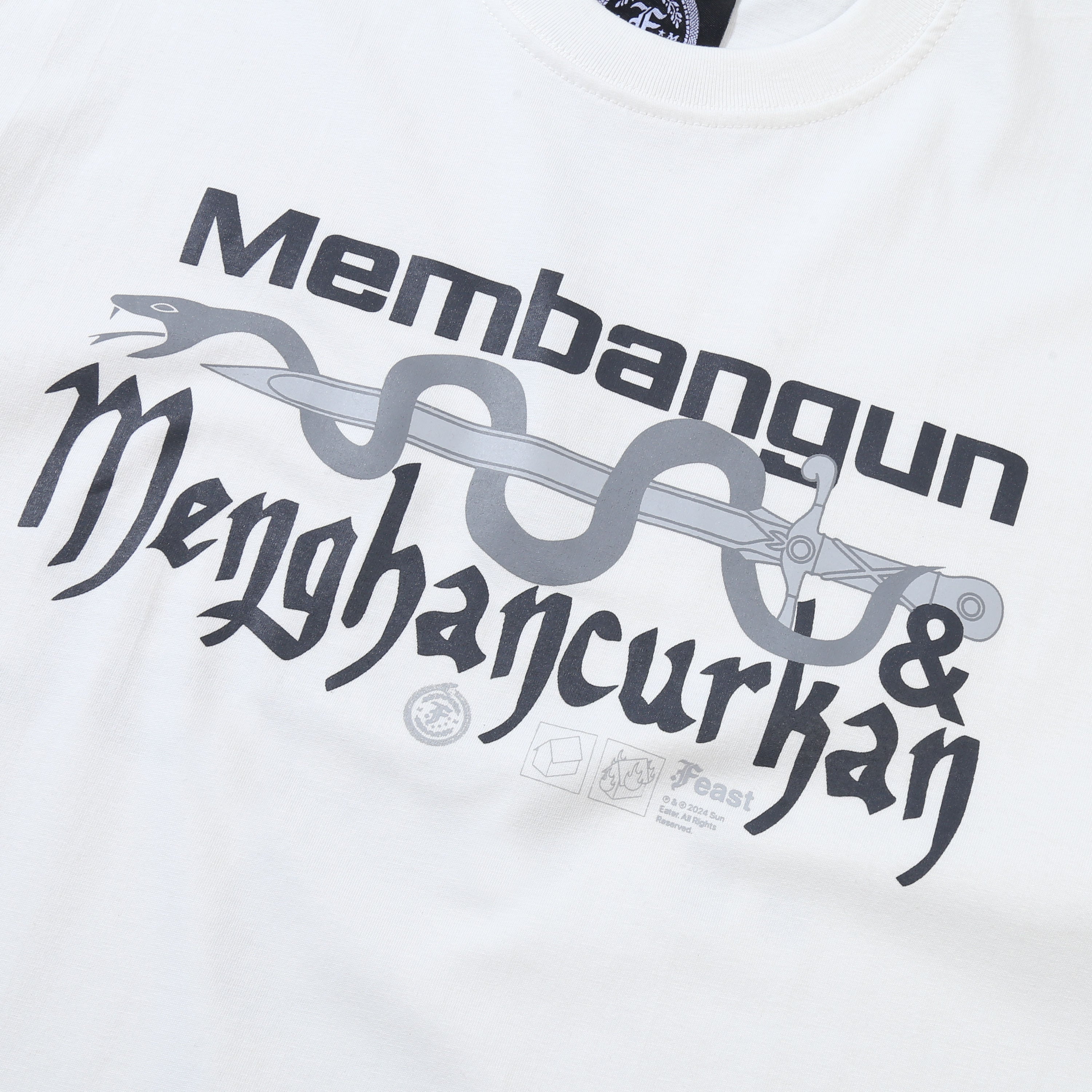.Feast - Serpent - T-shirt - White