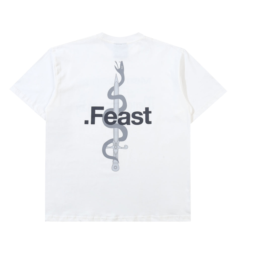 .Feast - Serpent - T-shirt - White