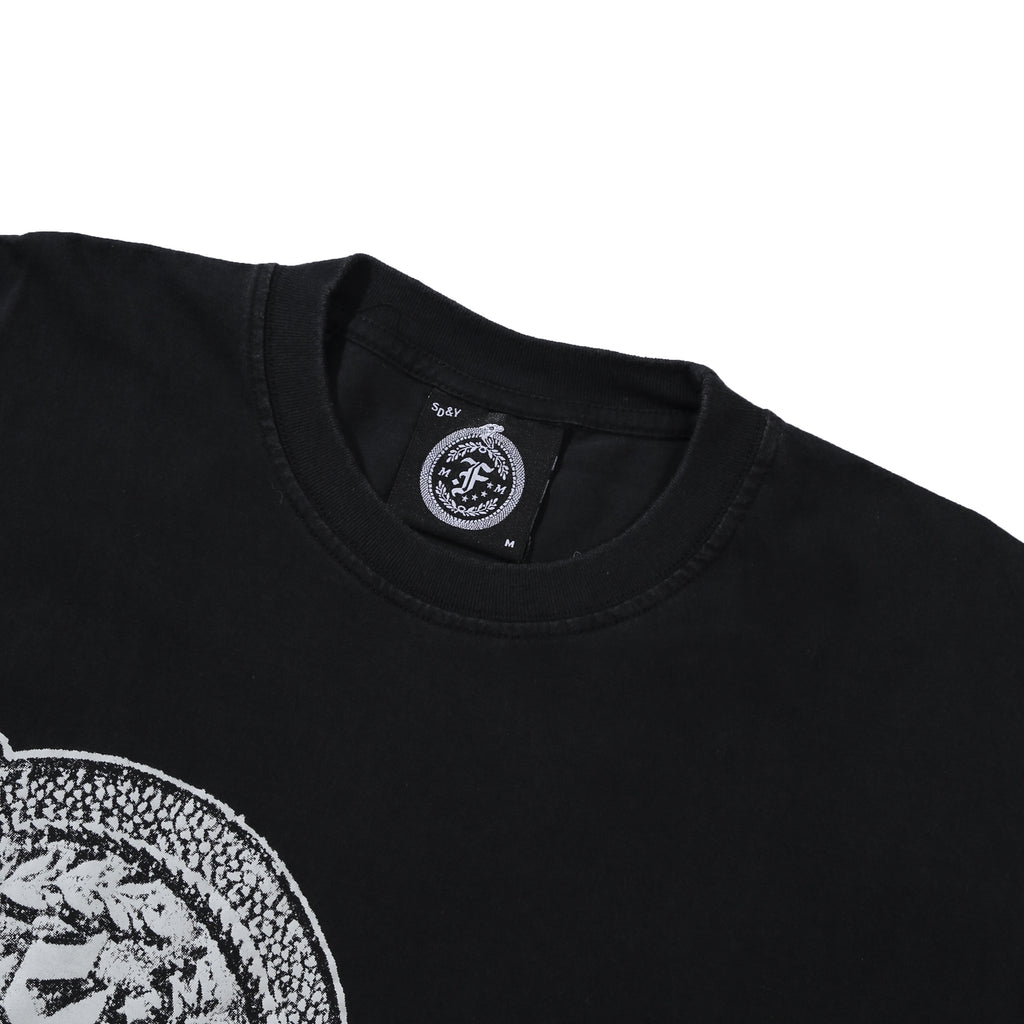 .Feast - Ouroboros Key Washed - Boxy T-shirt - Black