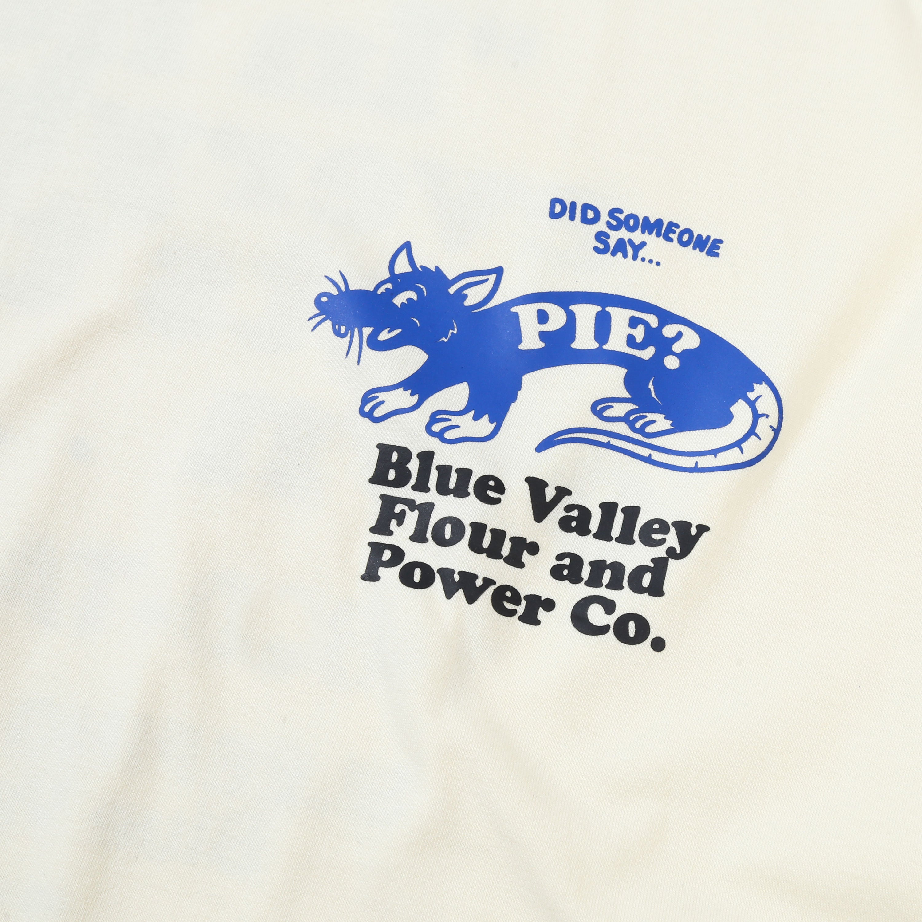 Hindia - Blue Valley Pies Ringer - Boxy T-shirt - Sugar Swizzle