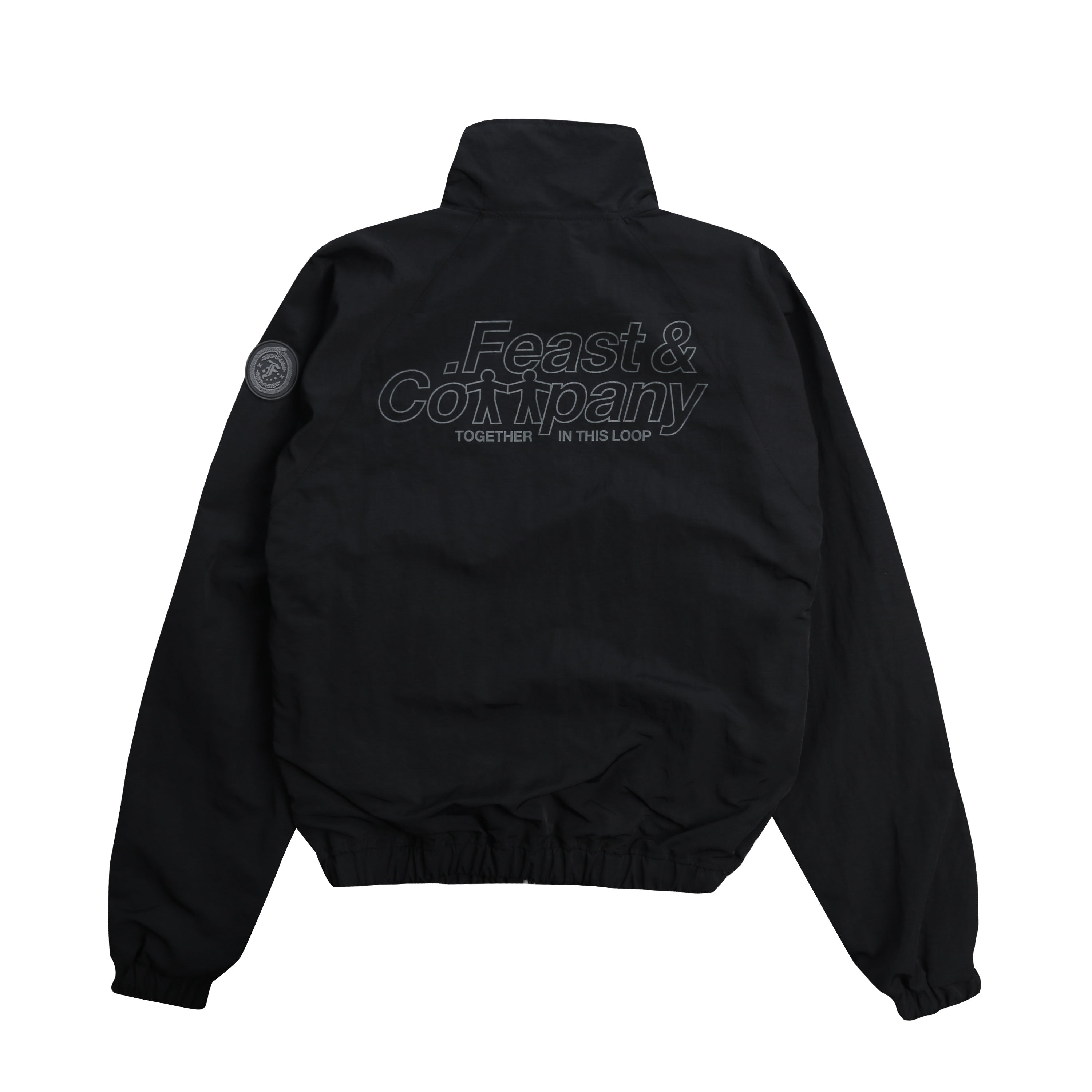.Feast - .Feast & Company - Track Jacket - Black