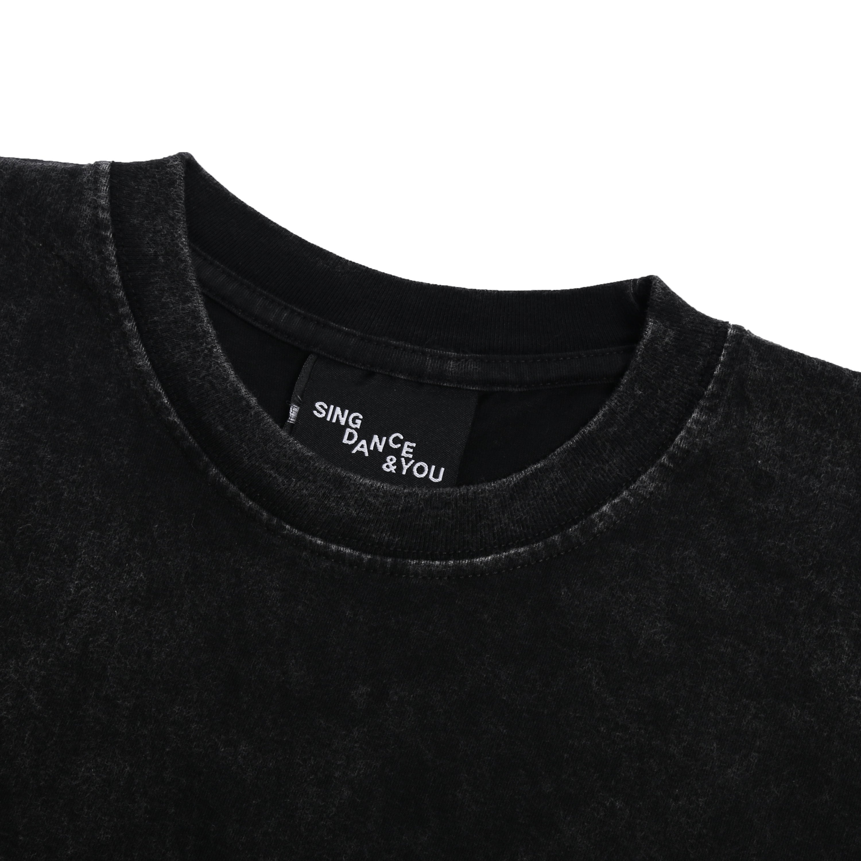 Isyana Sarasvati - Negative - T-Shirt - Regular Tee - Washed - Black
