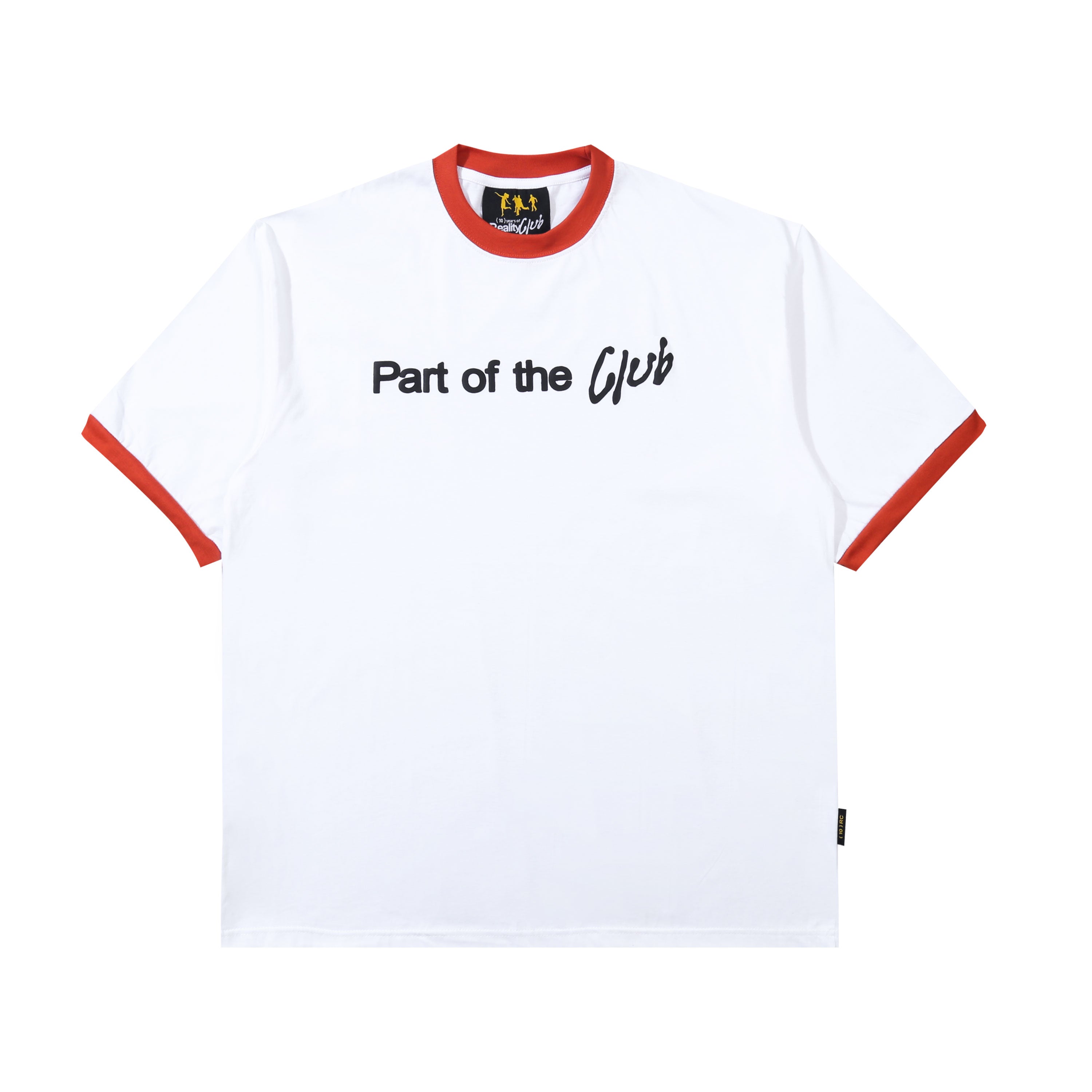 Reality Club - The Club - Ringer T-shirt - White