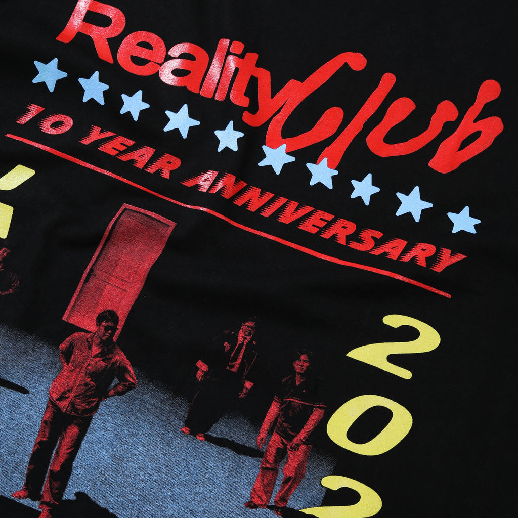 Reality Club - 10 Year Anniversary Washed - T-shirt - Black