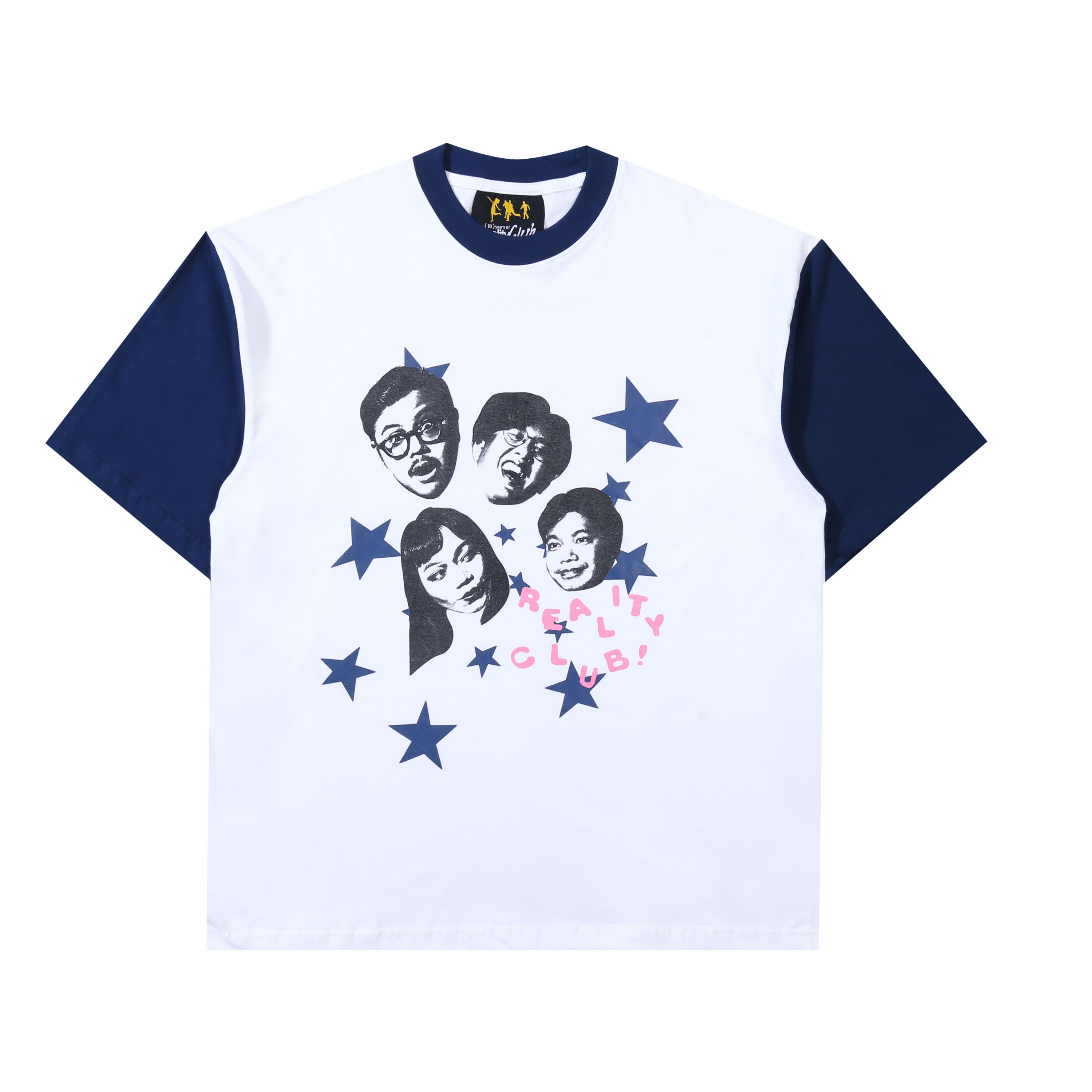 Reality Club - Smile! - Raglan T-shirt - White