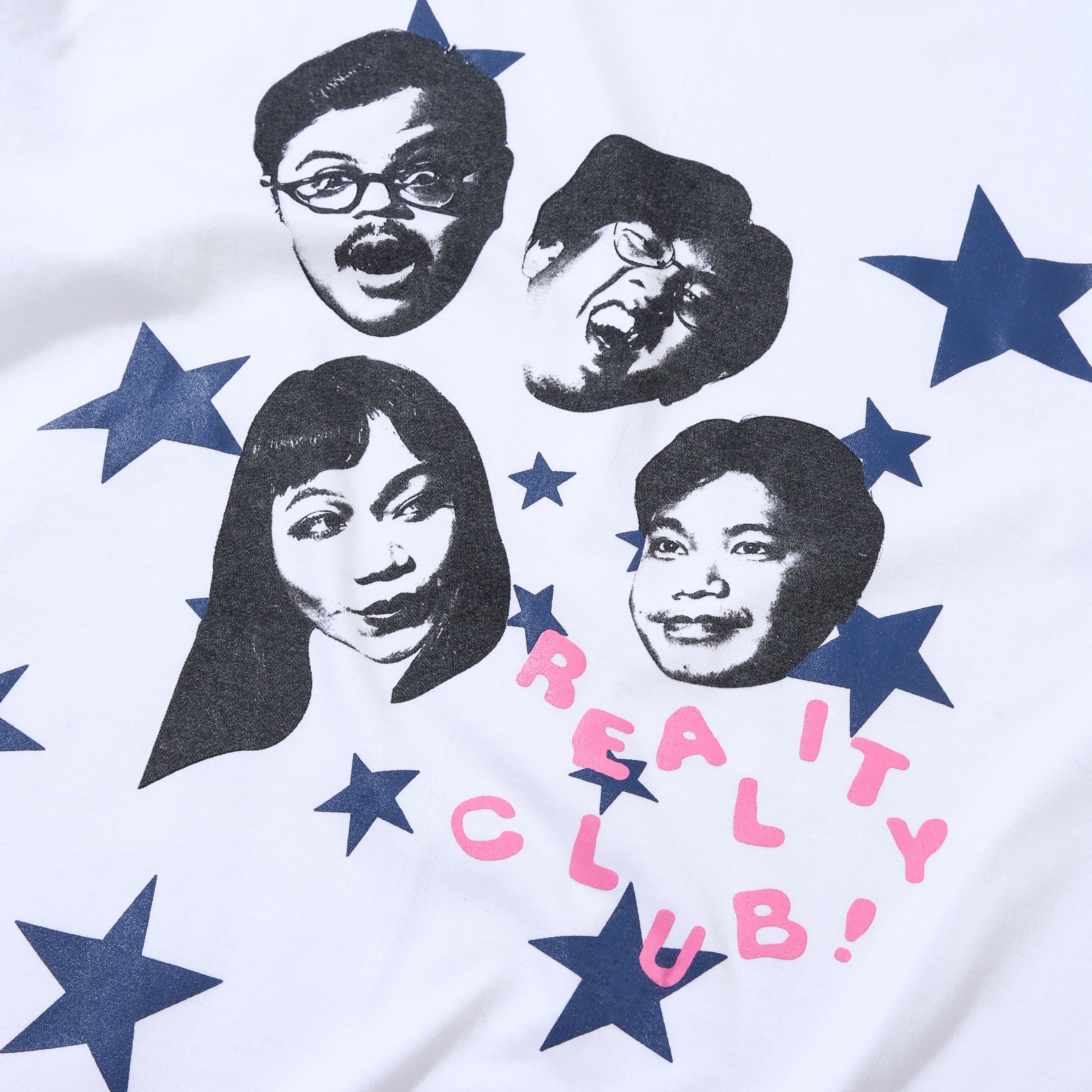 Reality Club - Smile! - Raglan T-shirt - White