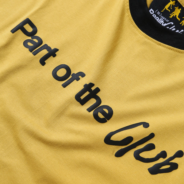 Reality Club - The Club - Ringer T-shirt - Yellow