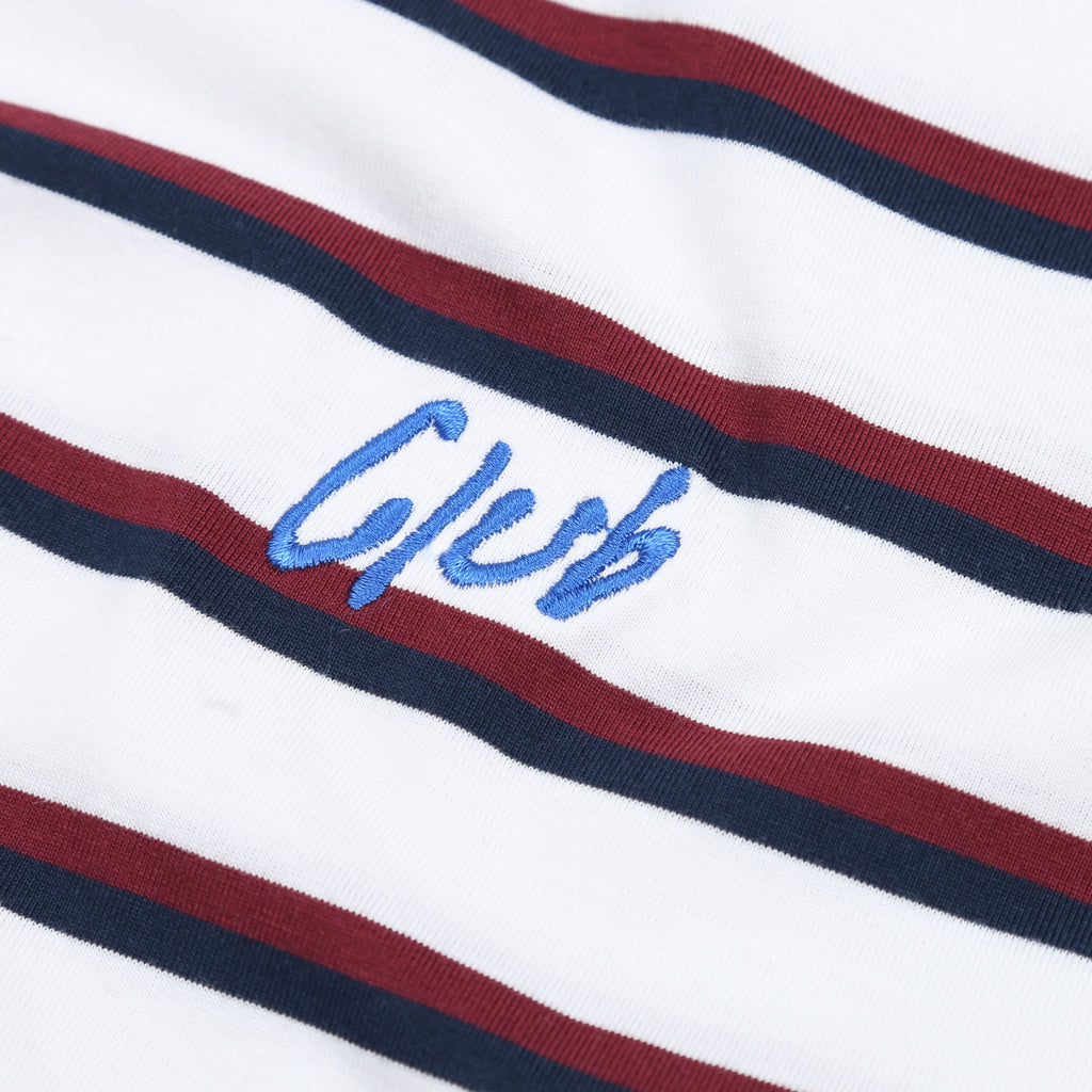 Reality Club - The Club Stripes - T-Shirt - Regular Tee - White
