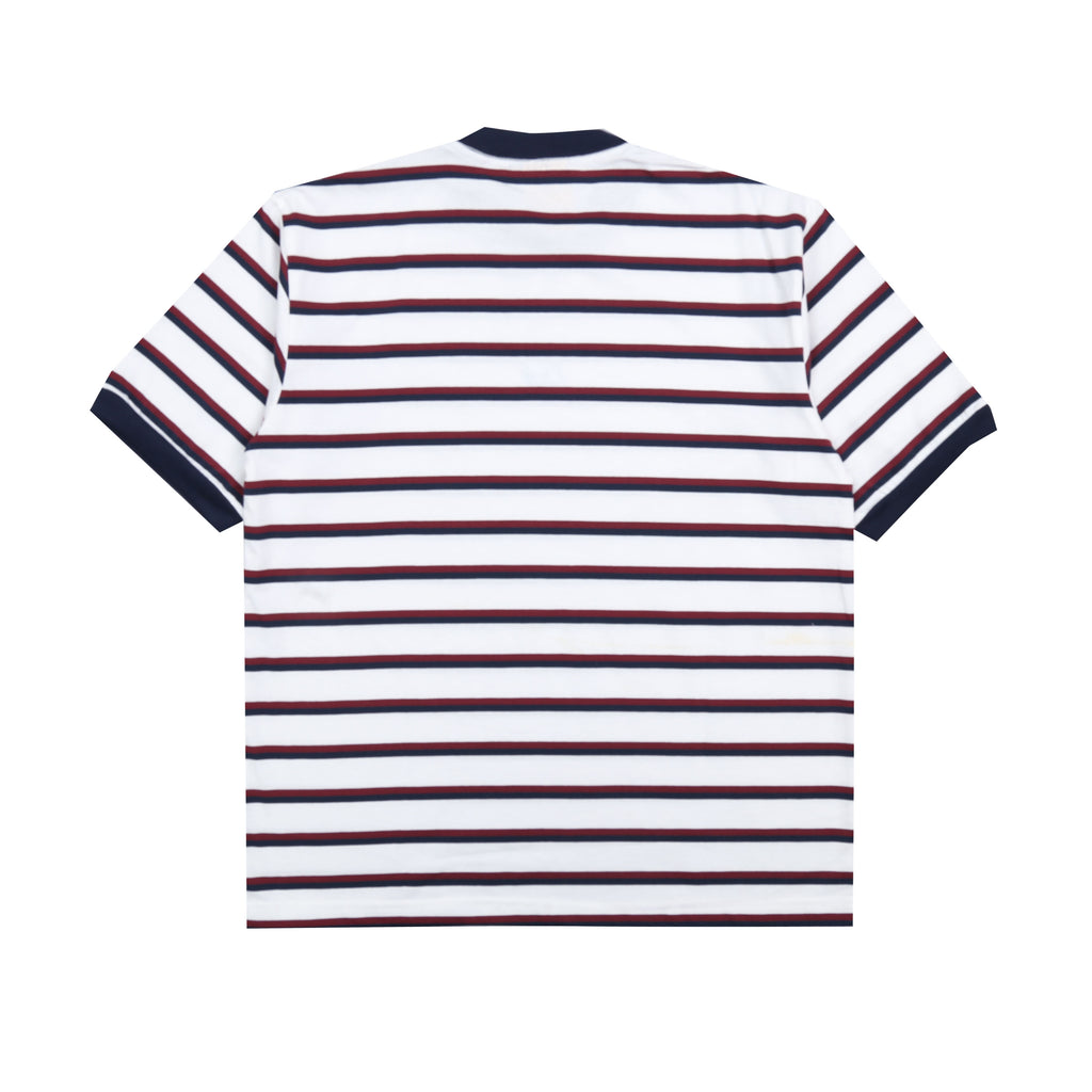 Reality Club - The Club Stripes - T-Shirt - Regular Tee - White