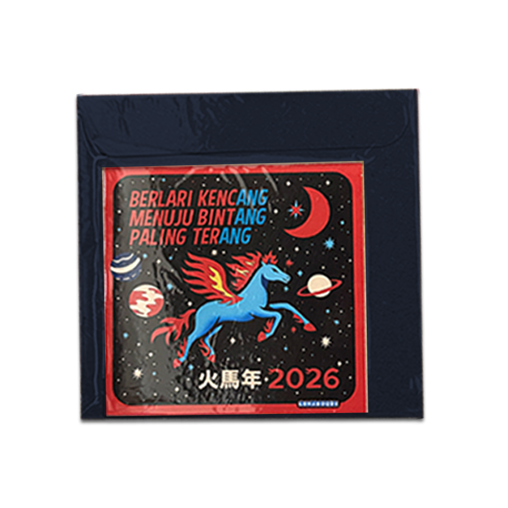 Lohagoods - Greeting Card 2026 Fire Horse - Prints