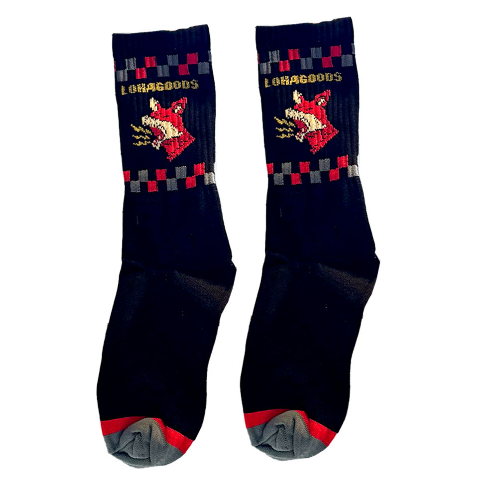 Lohagoods - Socks Screaming Red Fox - Socks