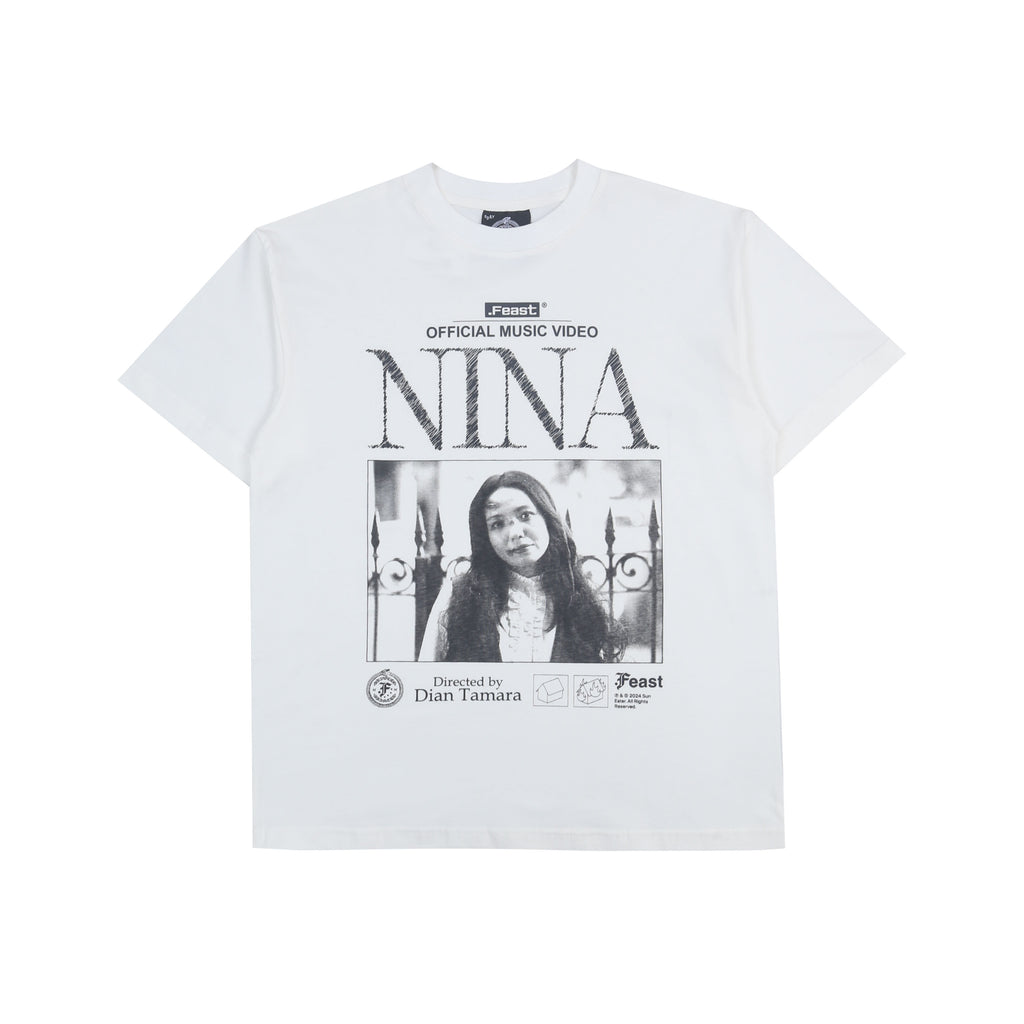 .Feast - Nina MV - T-shirt - Broken White