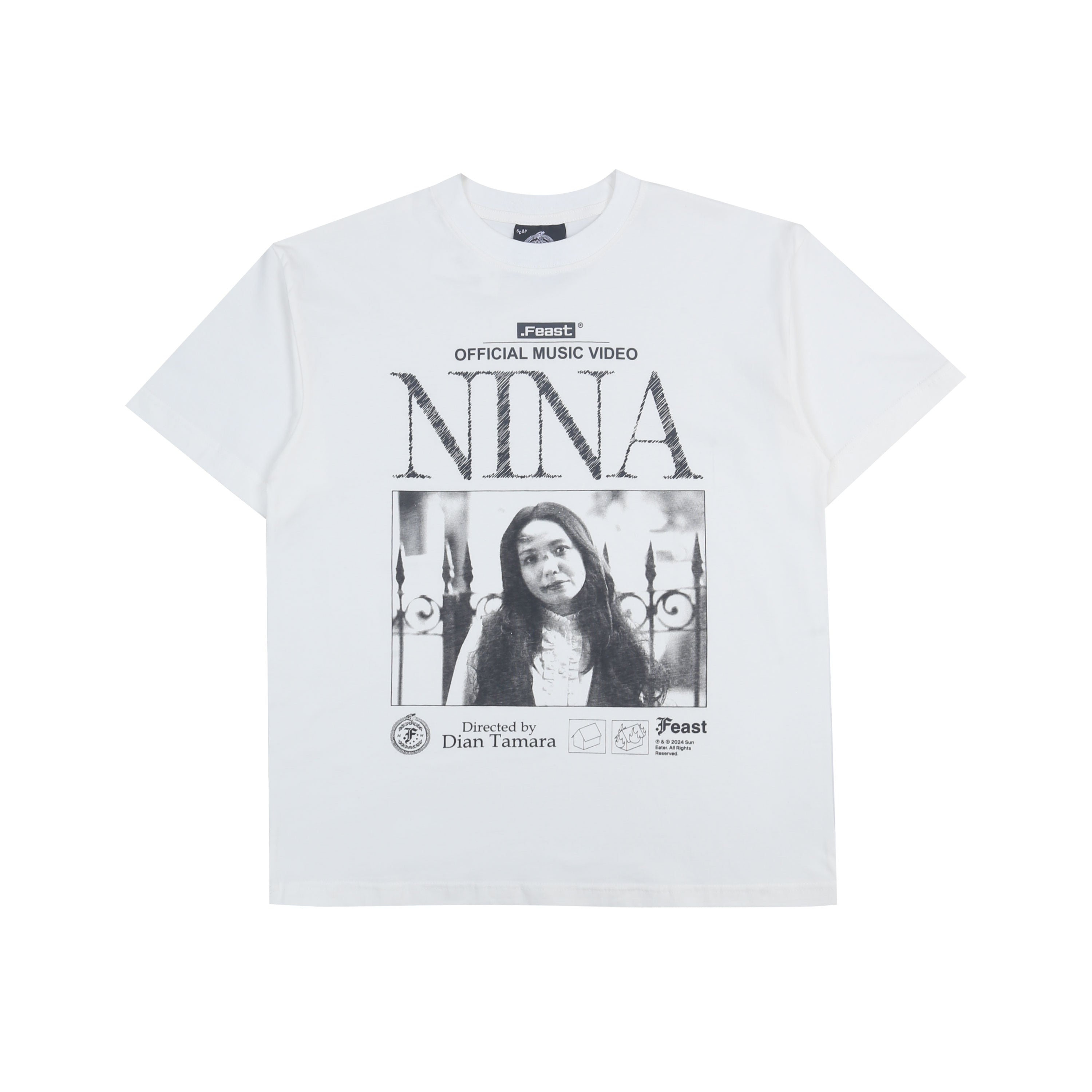 .Feast - Nina MV - T-shirt - Broken White