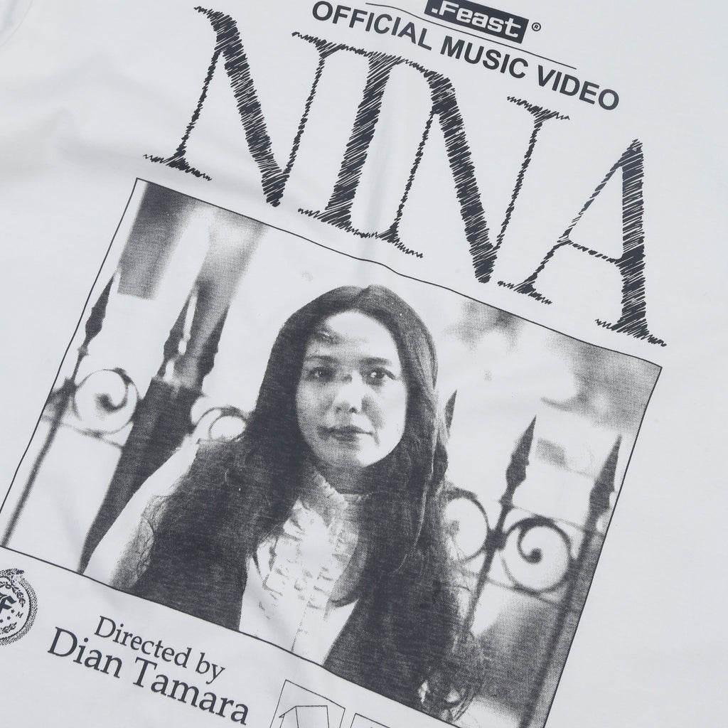 .Feast - Nina MV - T-shirt - Broken White