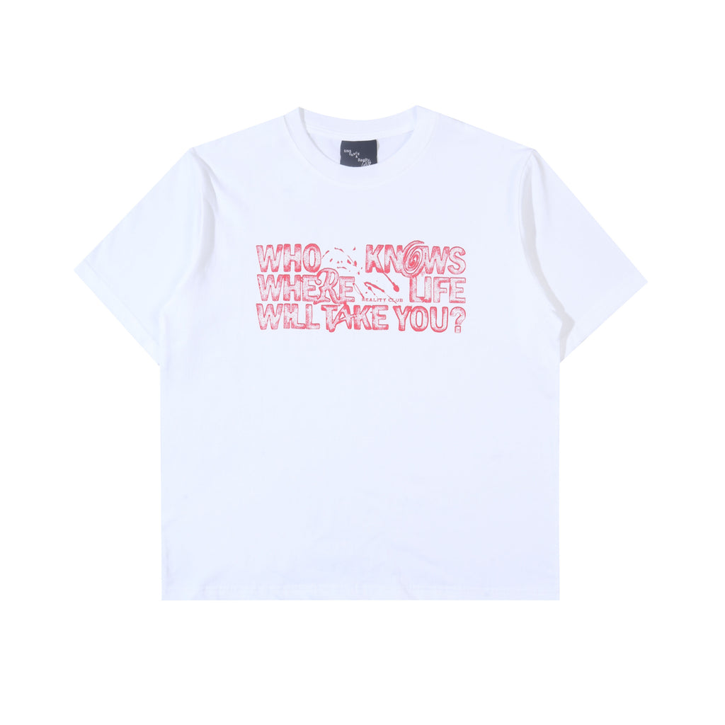 Reality Club - Album - Boxy T-shirt - White