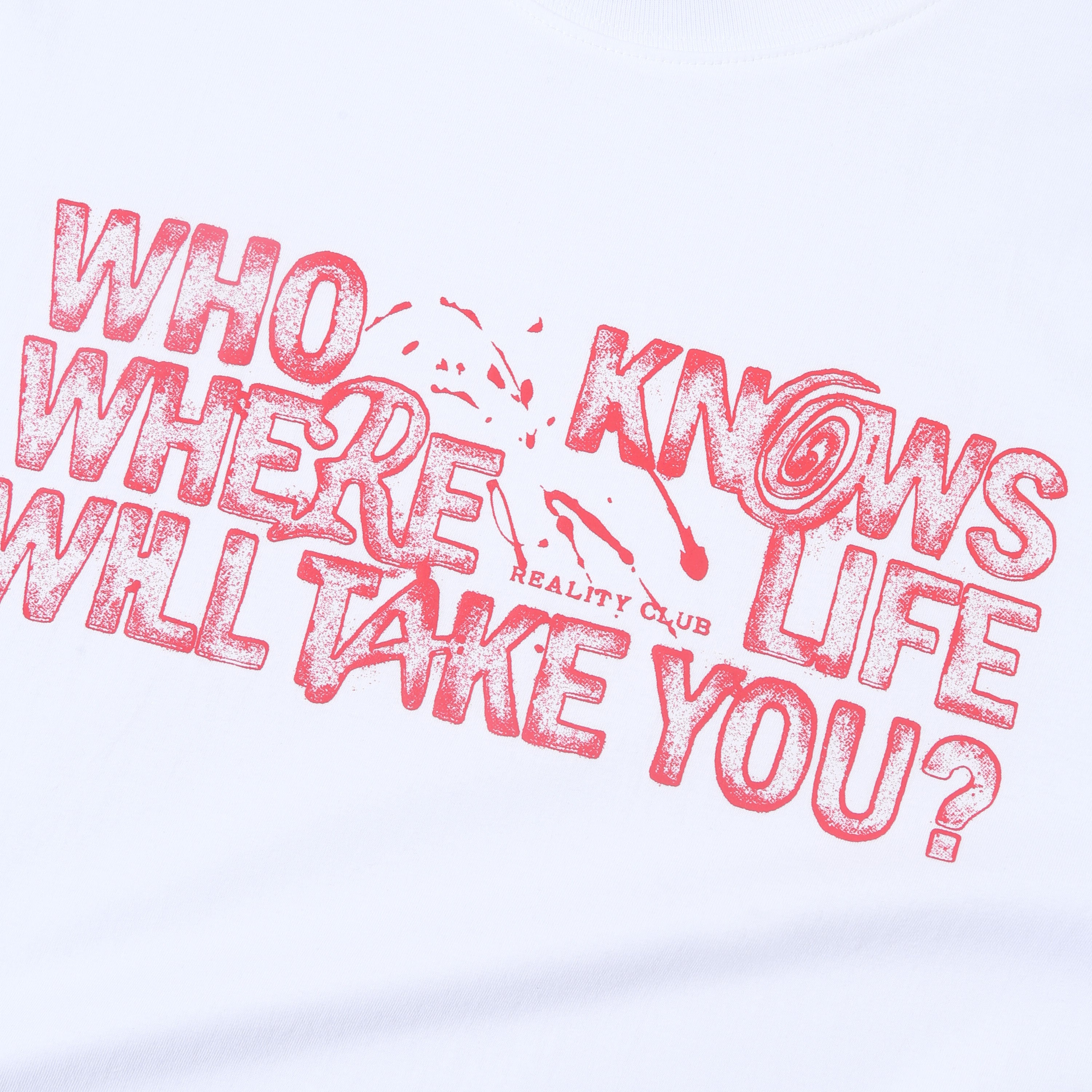 Reality Club - Album - Boxy T-shirt - White