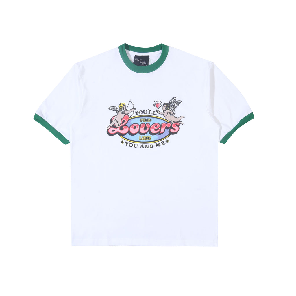 Reality Club - Lovers - Ringer T-shirt - White