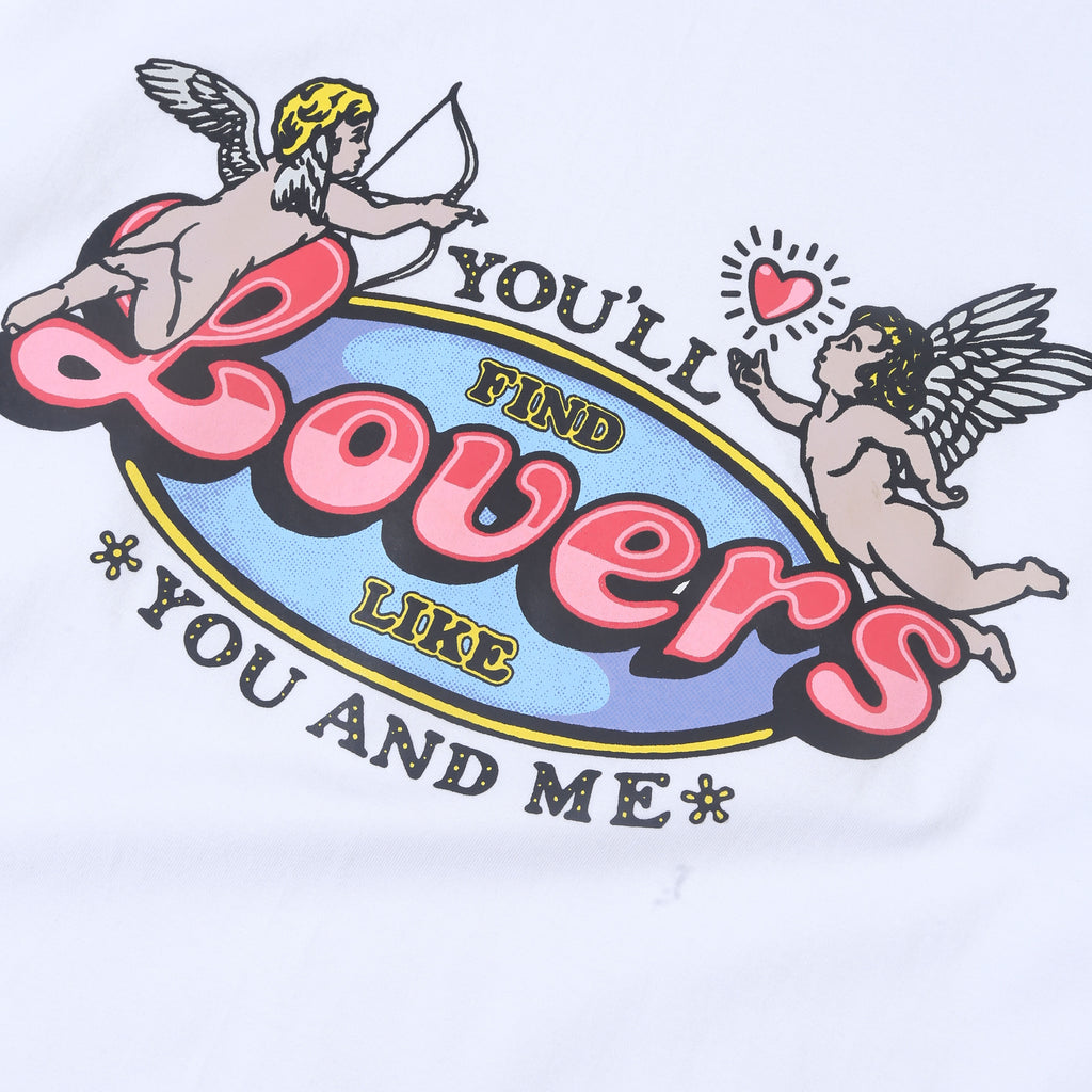Reality Club - Lovers - Ringer T-shirt - White