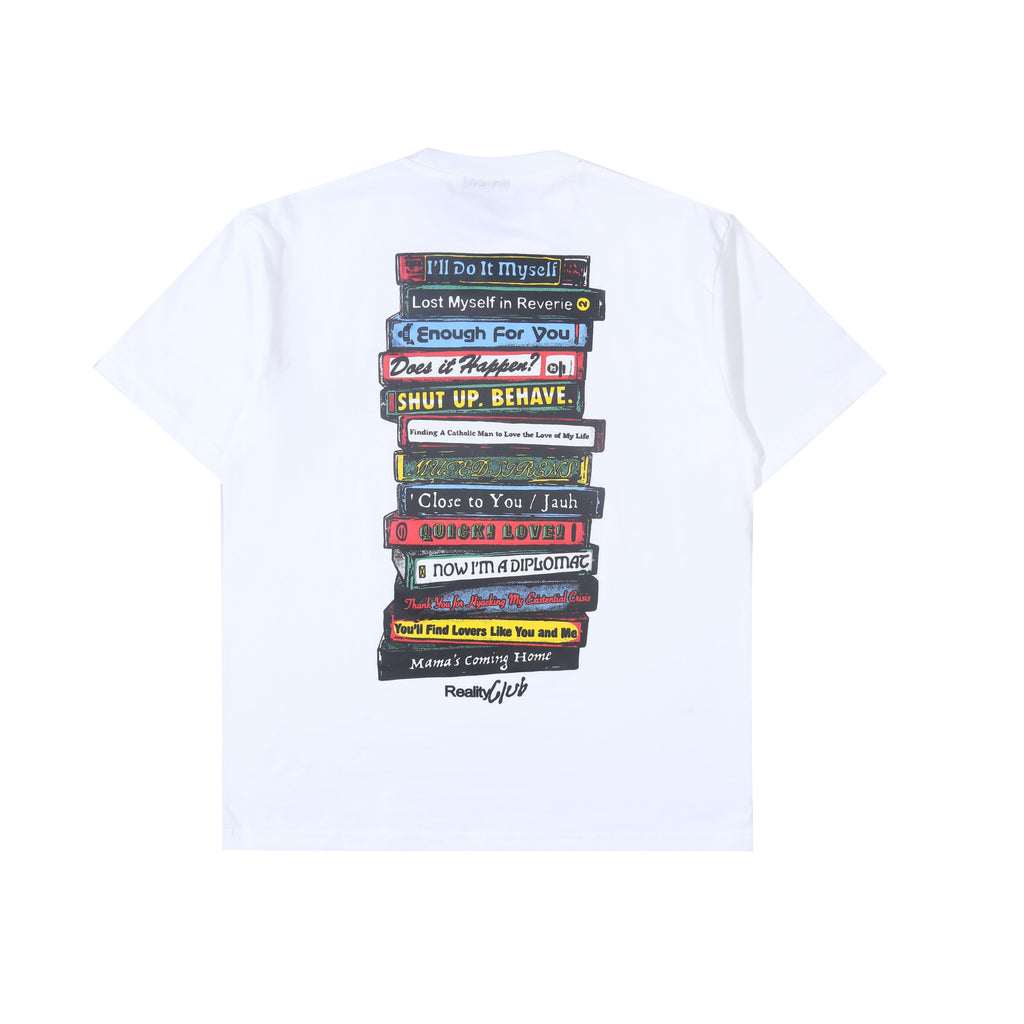 Reality Club - Tracklist 2026 - T-shirt - White