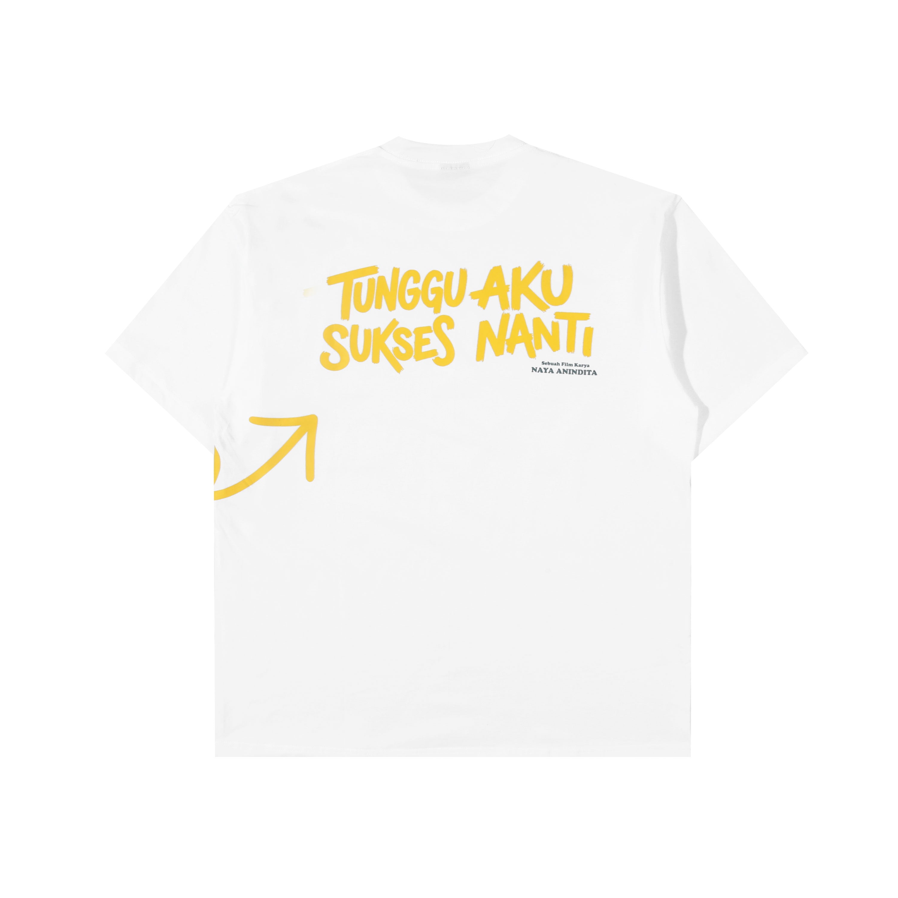 Lagaa - Tunggu Aku Sukses Nanti - T-shirt - White