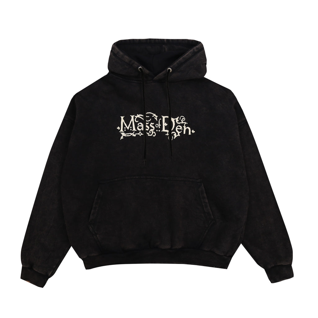 Denisa - Mass of Den - Hoodie - Light Washed - Black