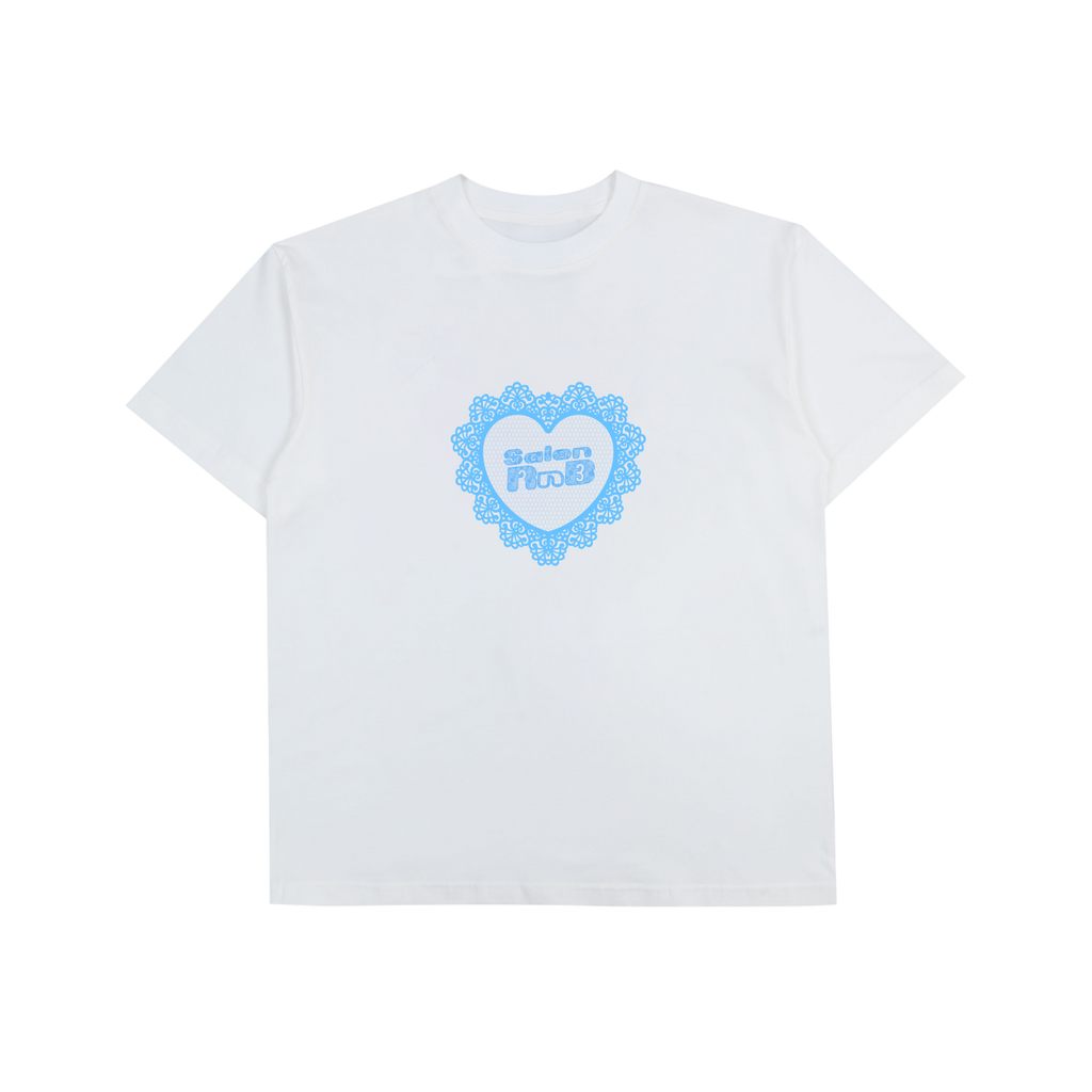 Salon RnB - Logo Tee - T-Shirt - Baby Tee - White