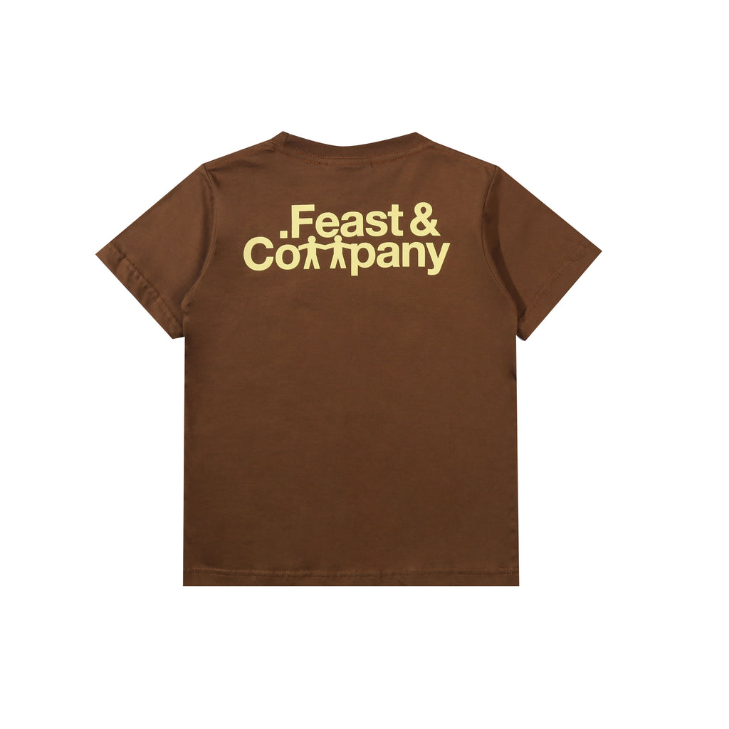 .Feast - .Feast & Company - Kids T-shirt - Brown