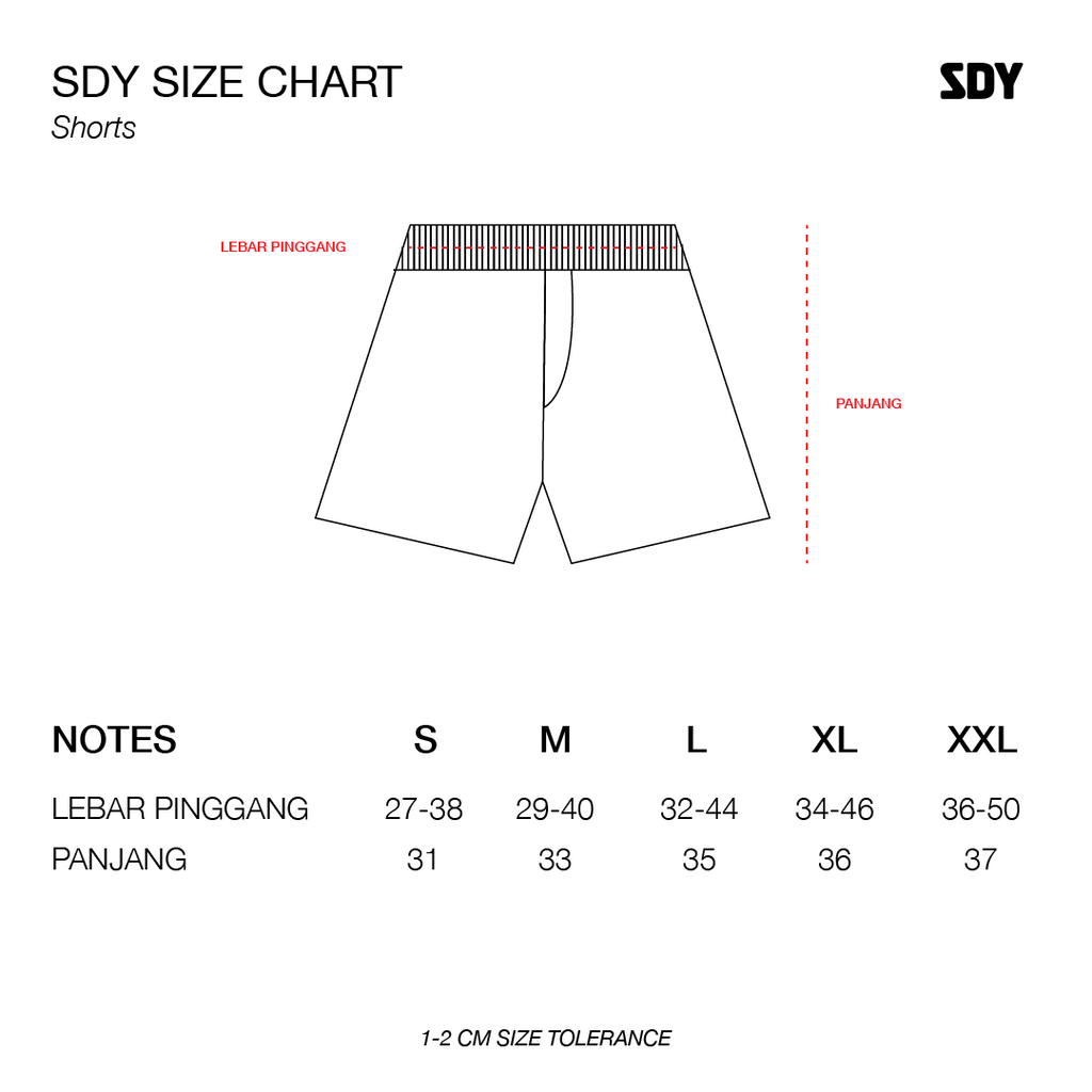 Lomba Sihir - Athletic Club - Running Shorts - Black