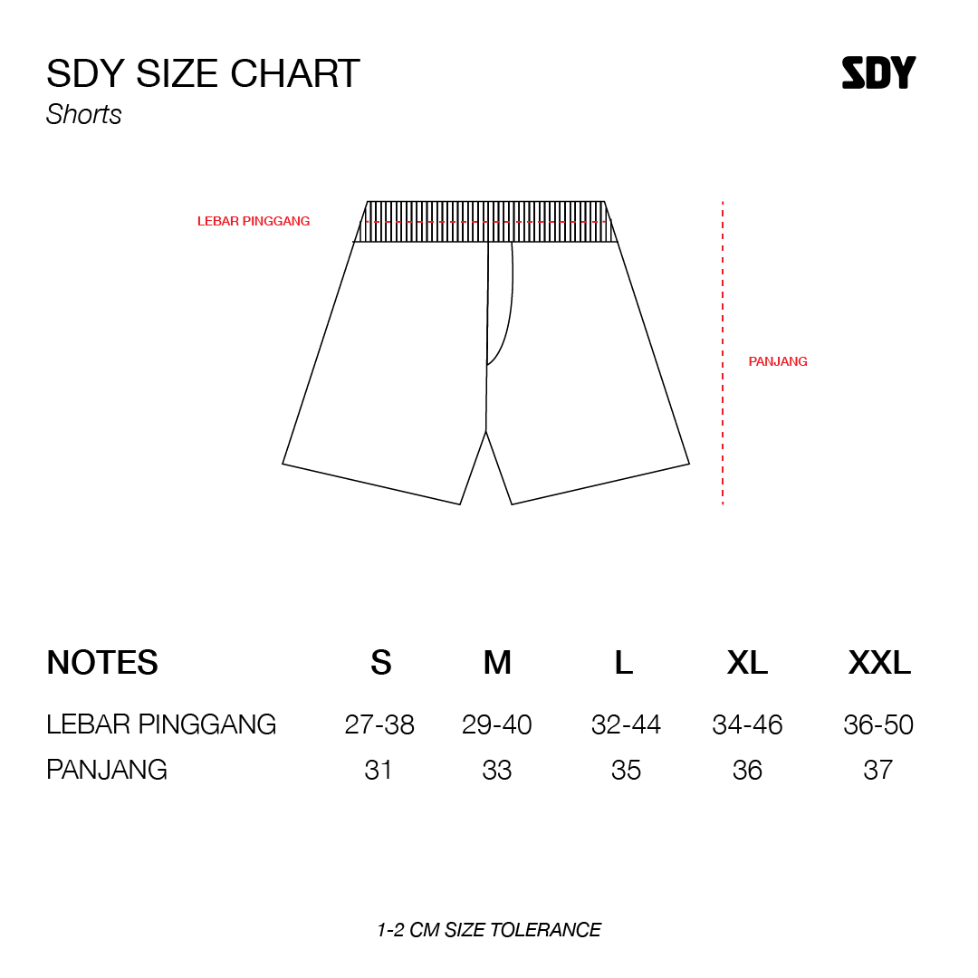 Lomba Sihir - Athletic Club - Running Shorts - Black