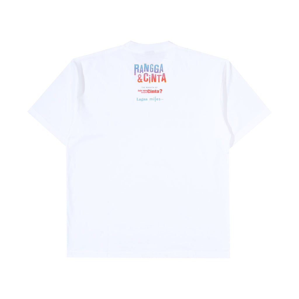 Lagaa - Rangga & Cinta - T-shirt - White