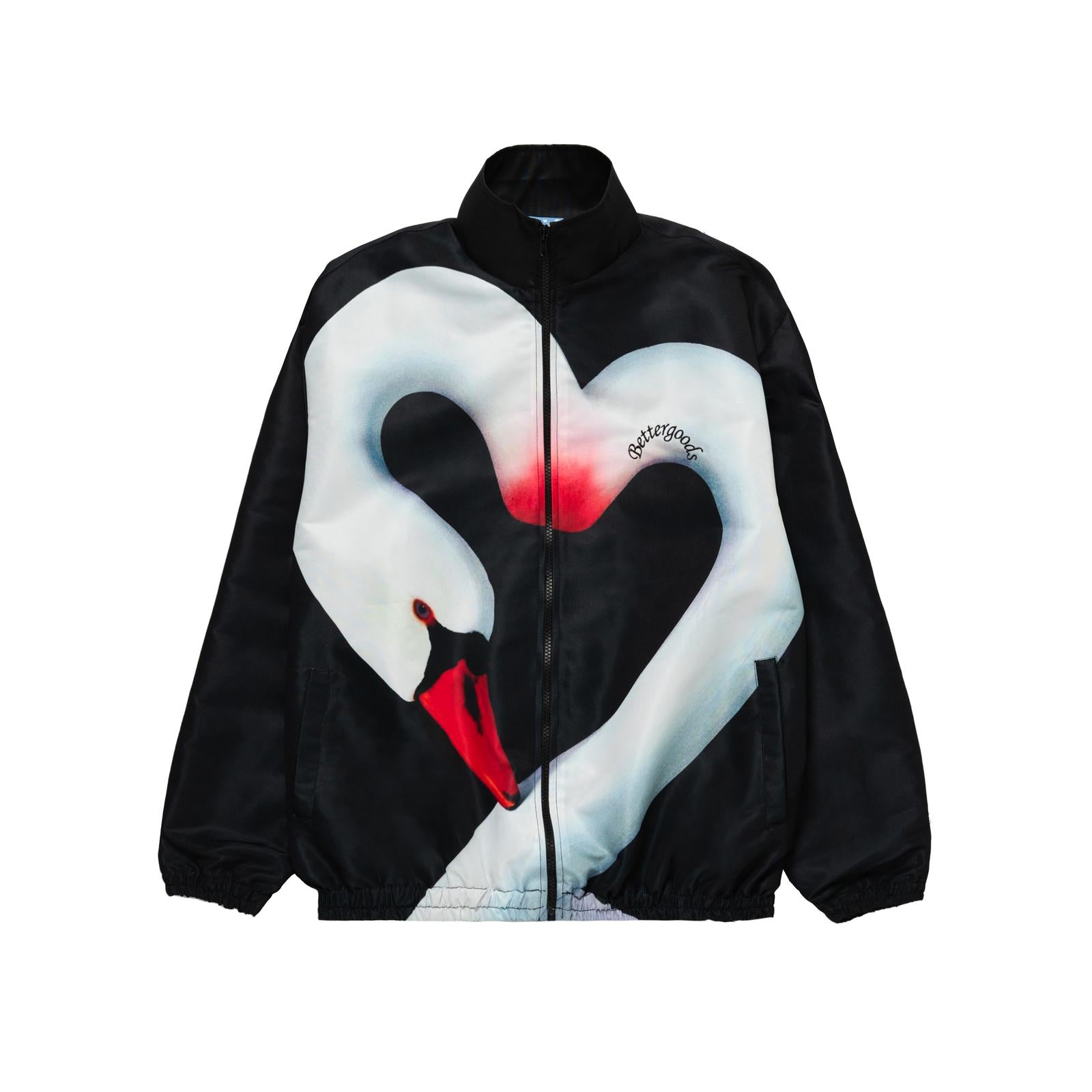 Better Goods - Swan Zip Up Jacket Black