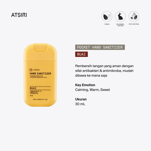 ATSIRI - Hand Sanitizer Pocket - Buai