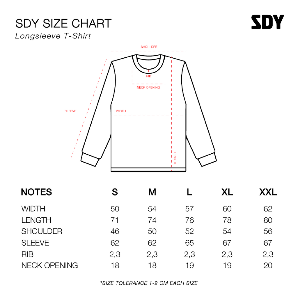 Hindia - MDB Tracklist Longsleeve - T-shirt - Black