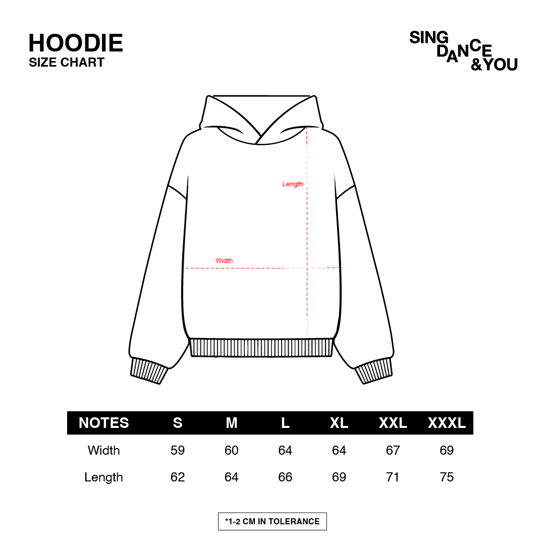 Denisa - Mass of Den - Hoodie - Light Washed - Black